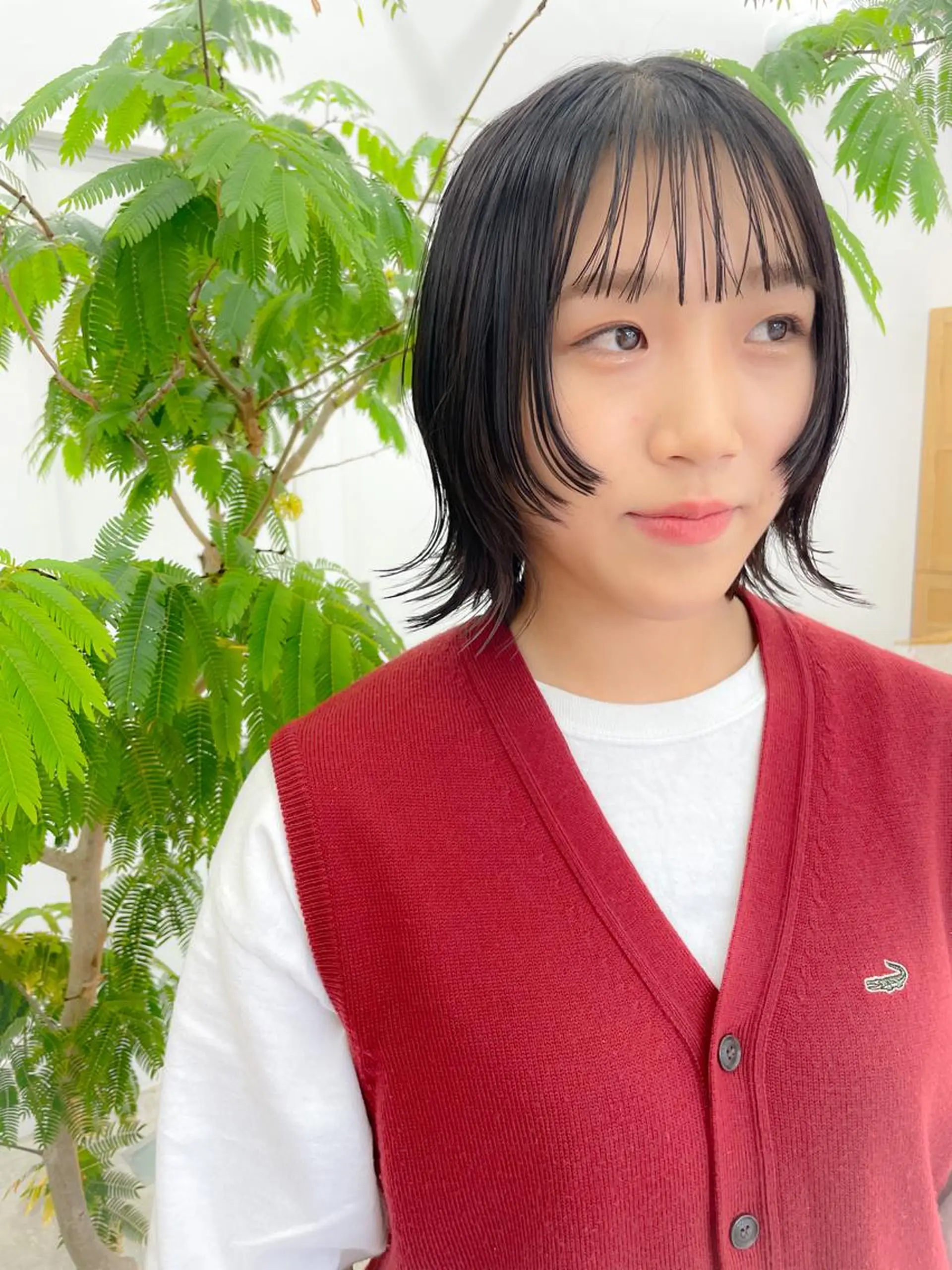 ショート ボブ 外ハネヘア SALOWIN 名古屋所属・パーマ落とし/ パーマ特化/丹羽舜太のヘアスタイル