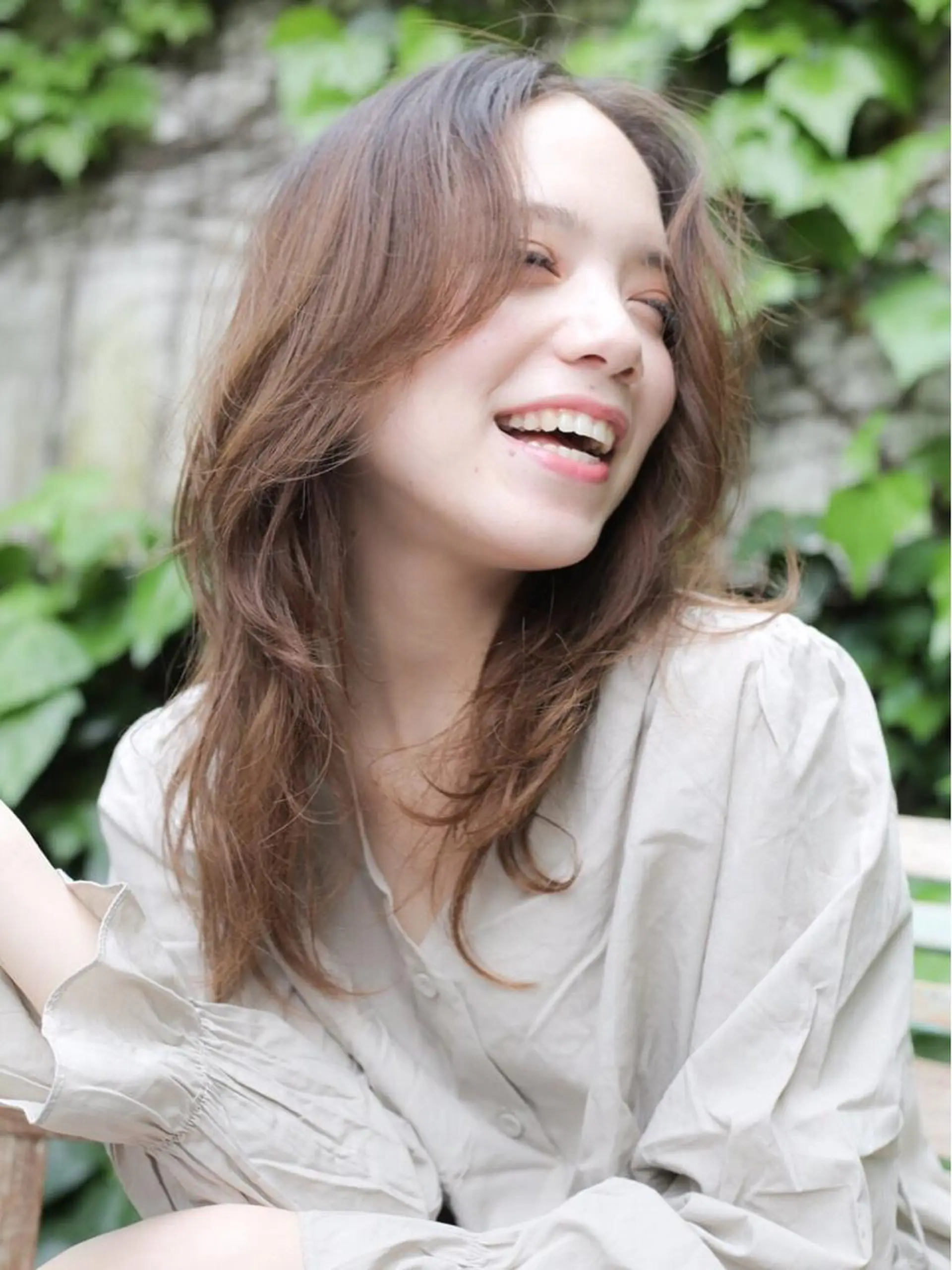 ロング 石渡このみ 🍊レイヤーカットのヘアスタイル