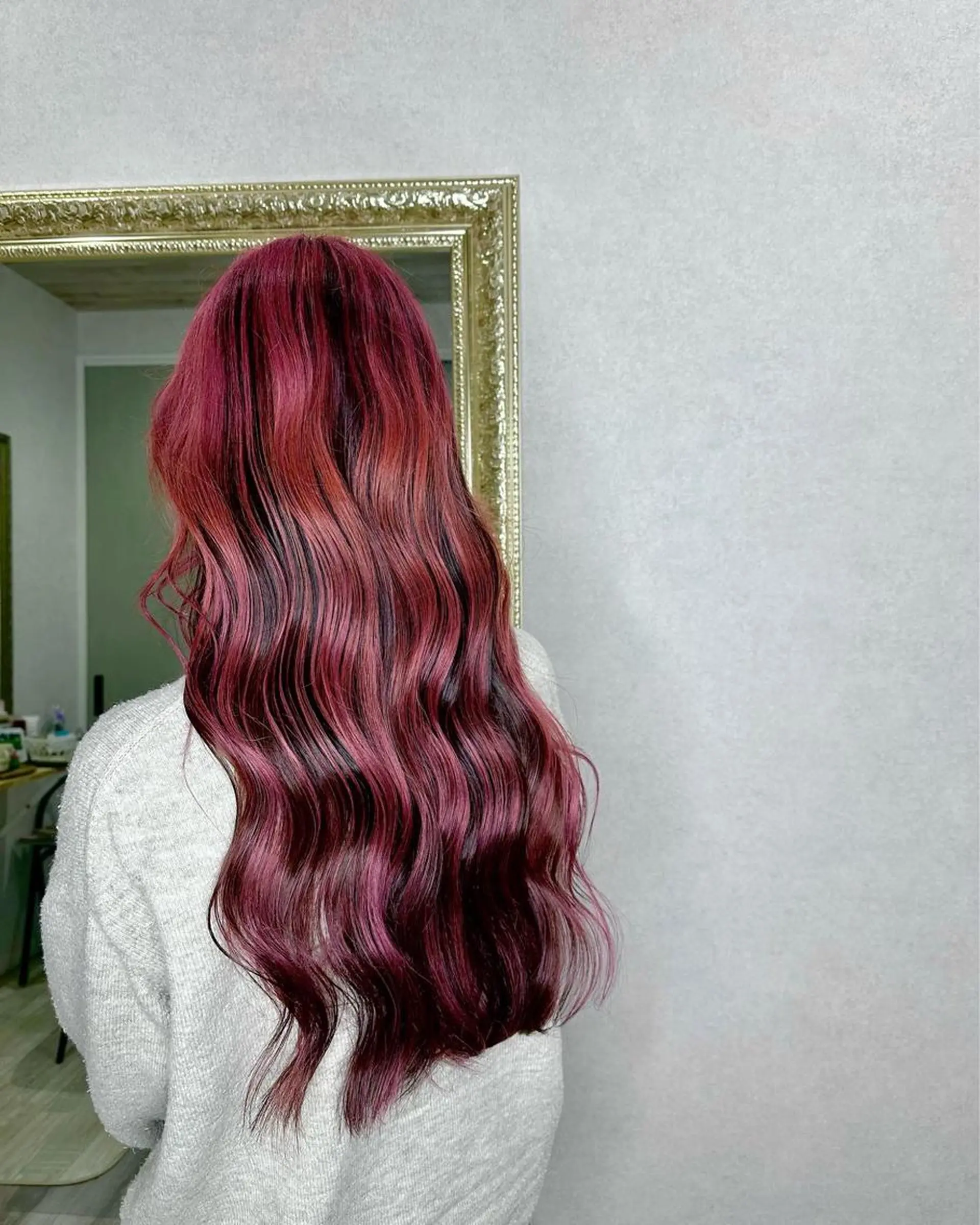 ロング カラー カット ヘアカラー トリートメント Designer EGGのマツエク・マツパデザイン