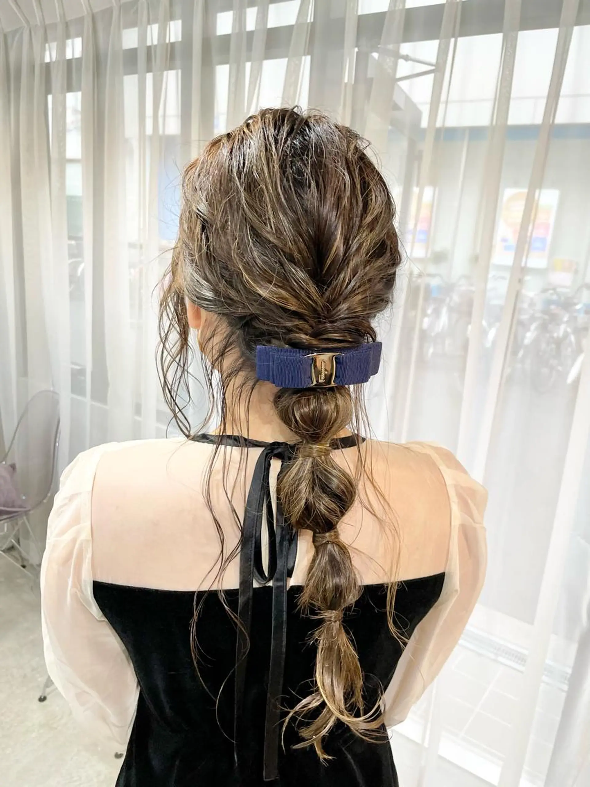 ロング ヘアアレンジ THEMAISONsugahara【ザメゾン】所属・田代 佳穂のヘアスタイル