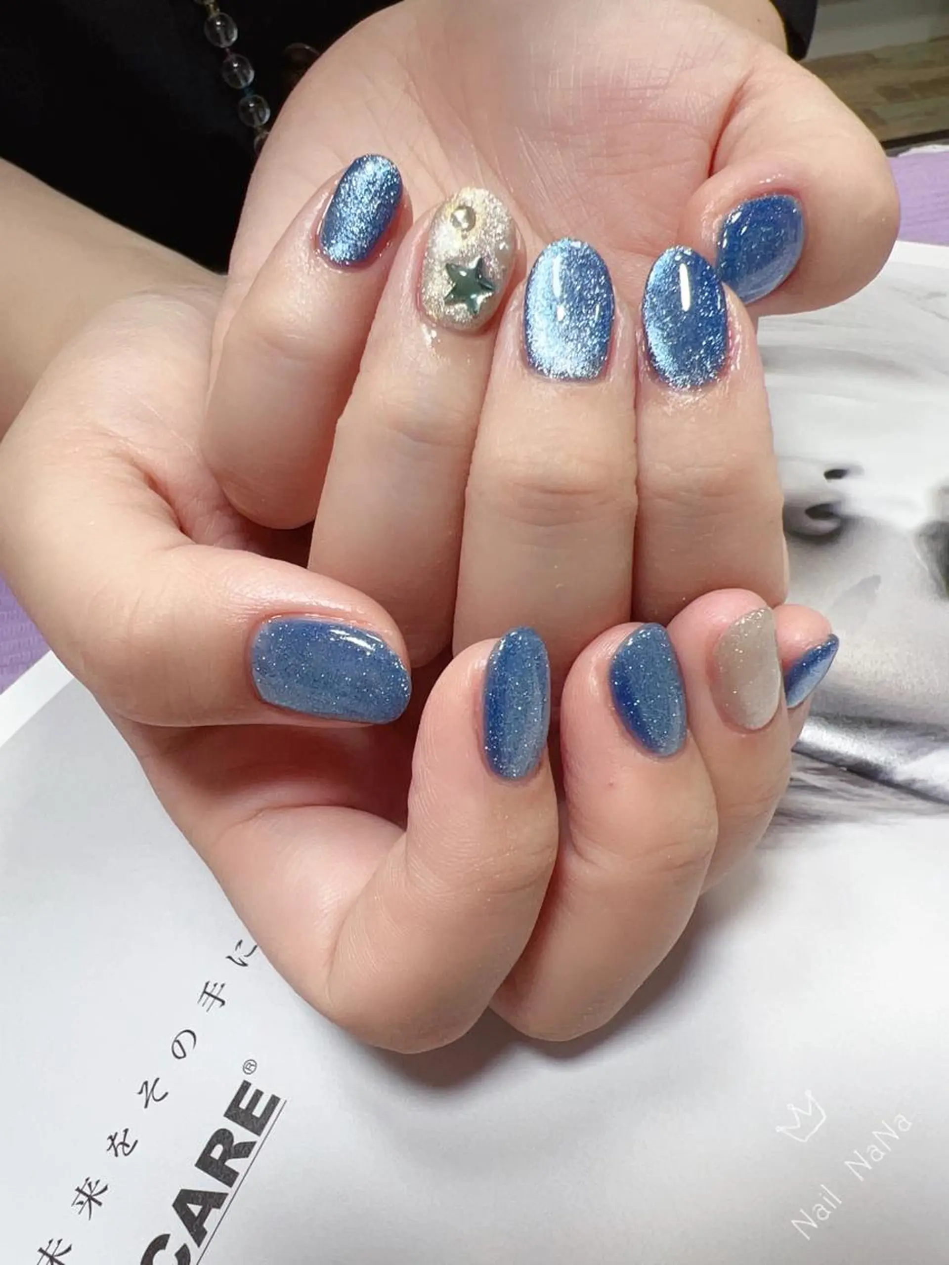 ショート カラー ネイル ハンドネイル Nail NaNaのネイルデザイン