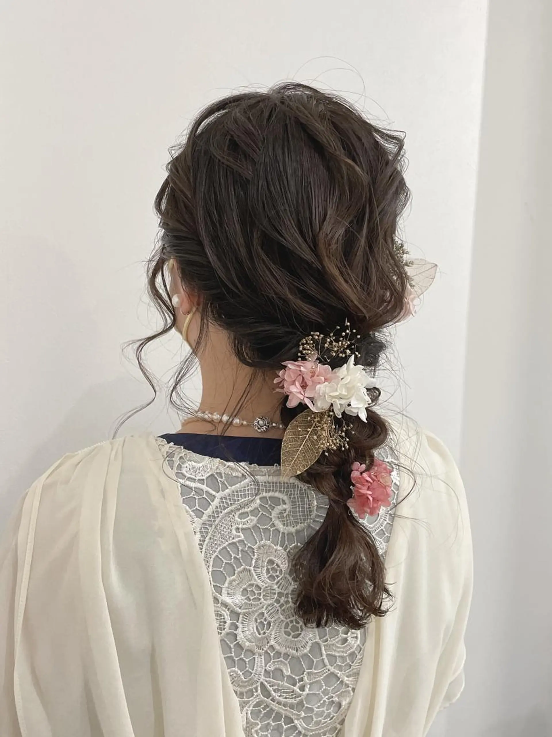 セミロング ヘアアレンジ TIARA minoriのヘアスタイル