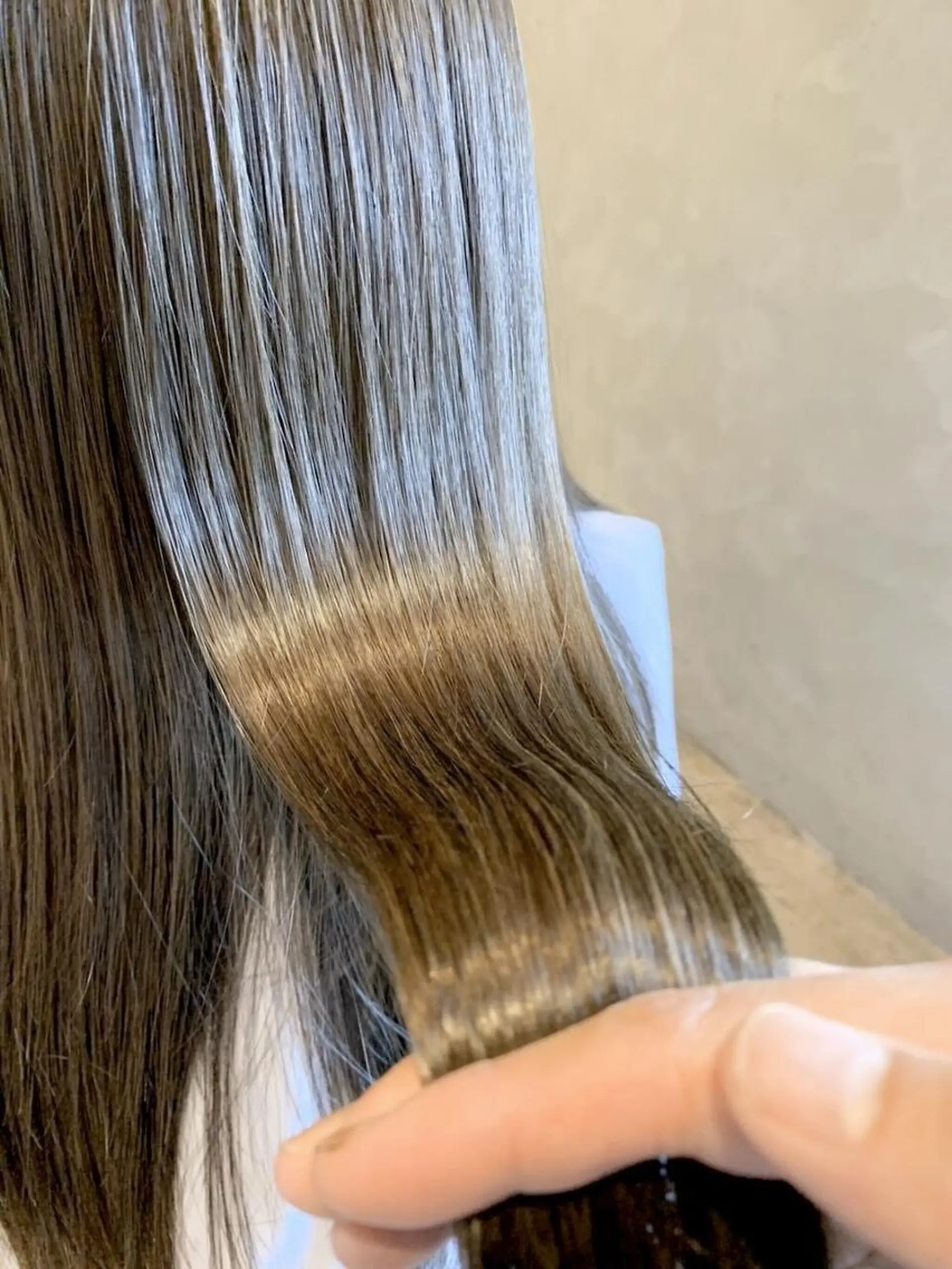 ロング カット 縮毛矯正 トリートメント 今泉 直裕のヘアスタイル