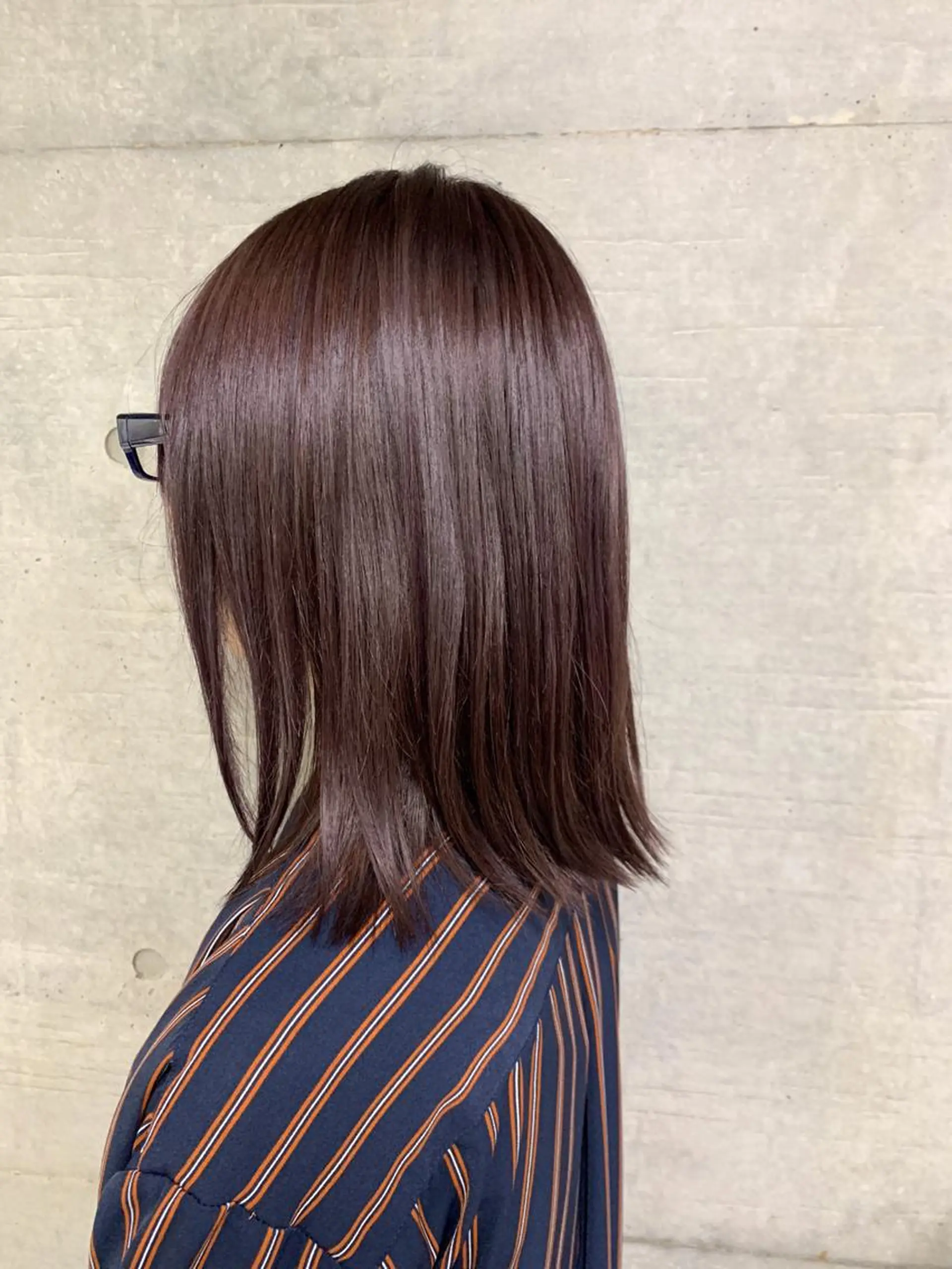 セミロング カラー メンズ ベージュカラー ラベンダーカラー ラベンダーベージュ ピンクカラー ピンクラベンダー THE./ブリーチ 透感カラー/髪質改善のヘアスタイル