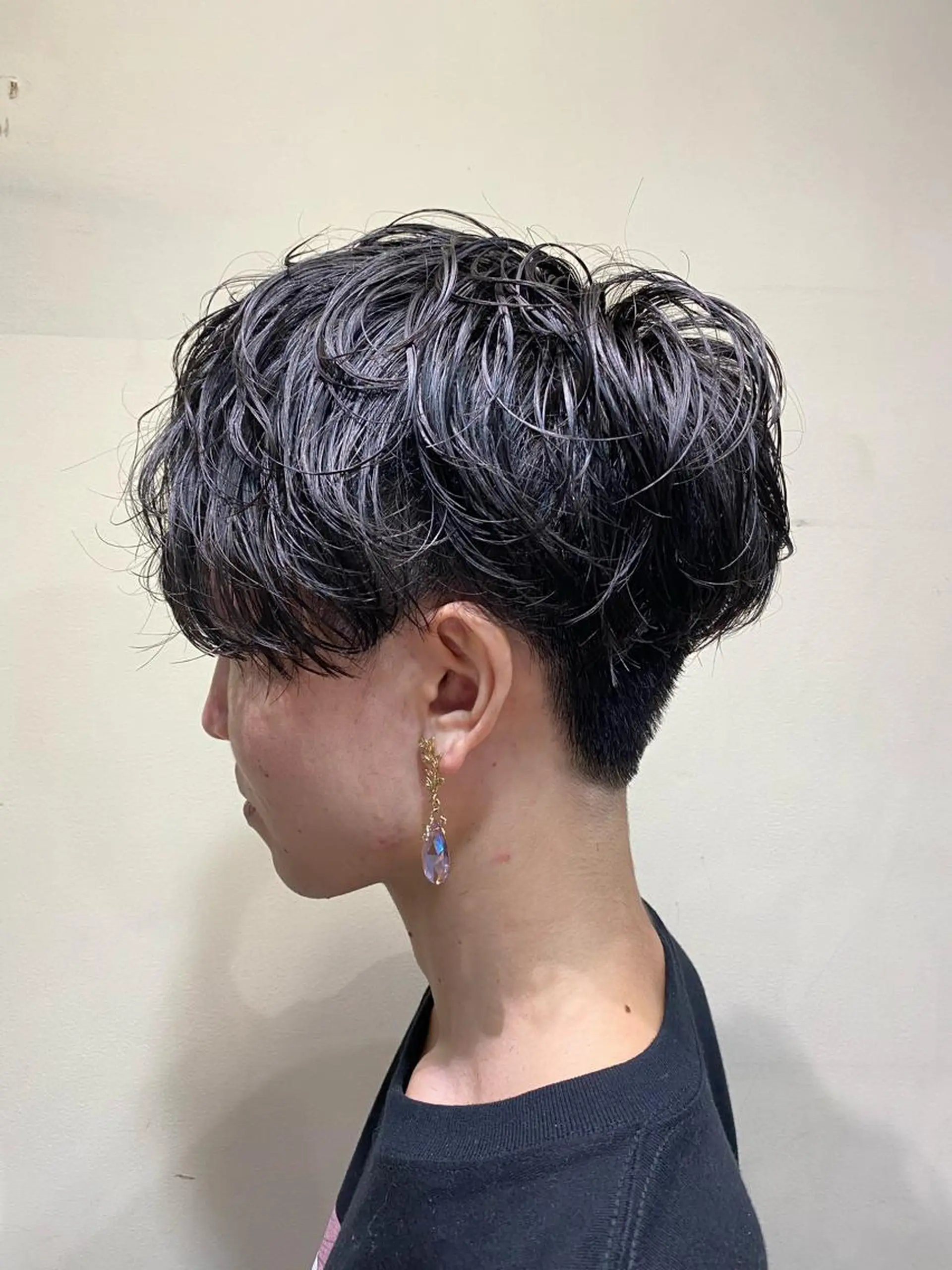 パーマ メンズ カット パーマ トリートメント ヘアセット メンズブリーチカラー /パーマ ごーた立川のヘアスタイル