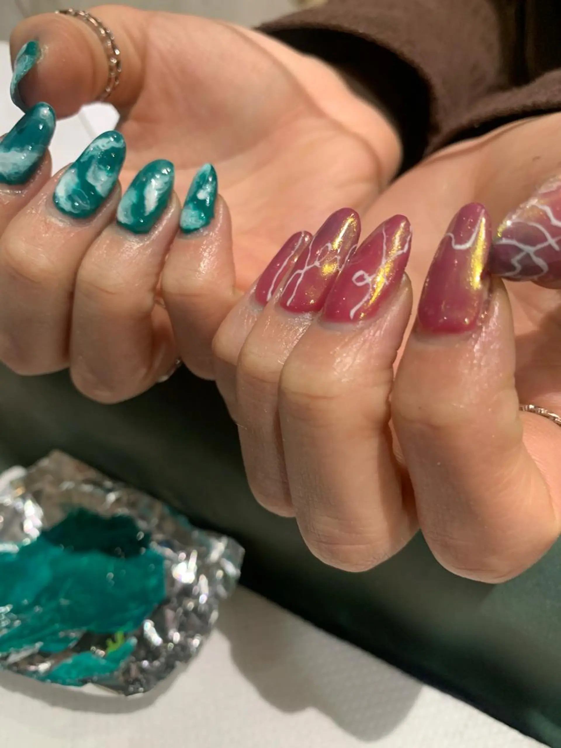 ネイル AO所属・RISAKO 艶髪モテヘア🎀府中のヘアスタイル