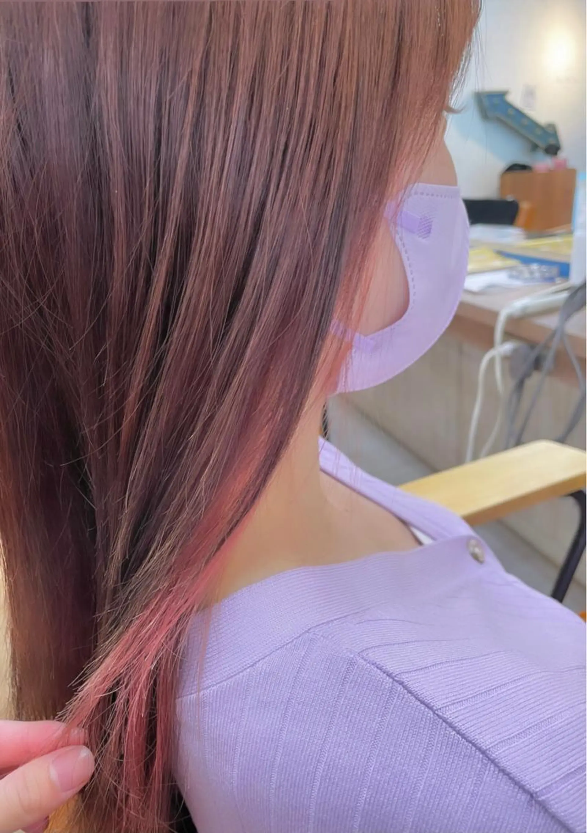 ミディアム カワシマ セイカのヘアスタイル