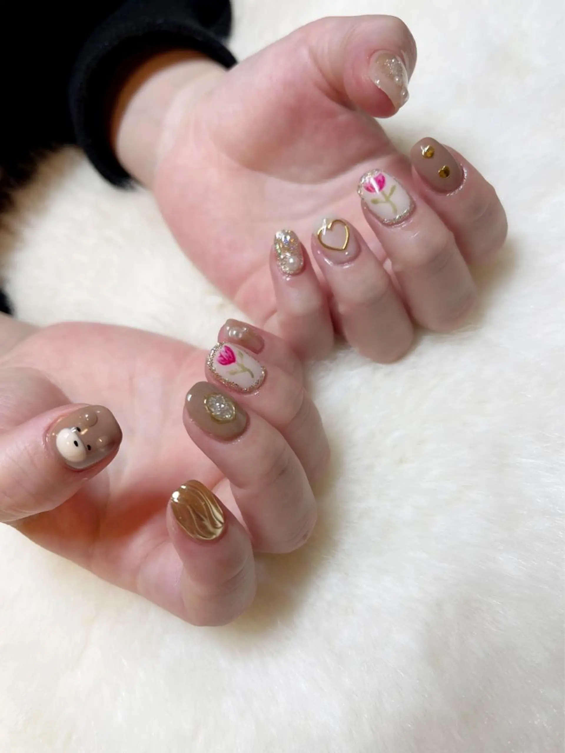 ネイル ぷっくりネイル BINEL REINAのネイルデザイン