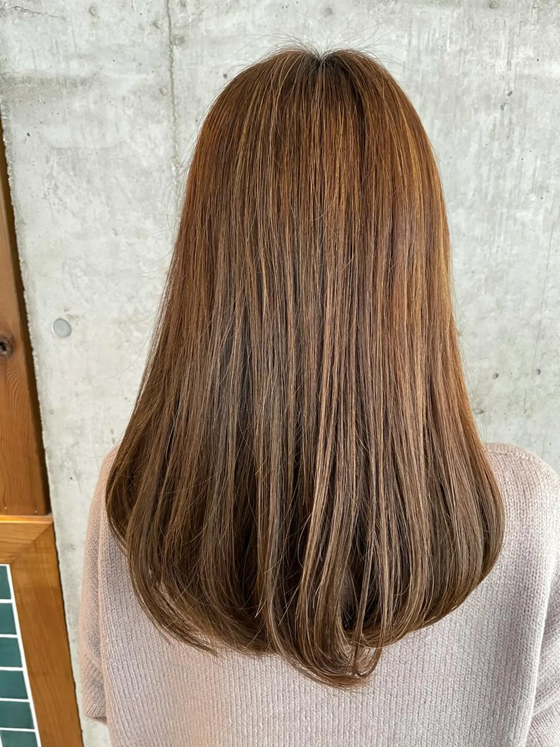 セミロング カラー 🔥メンズ特化パーマ 🦖増田弘明🦖のヘアスタイル