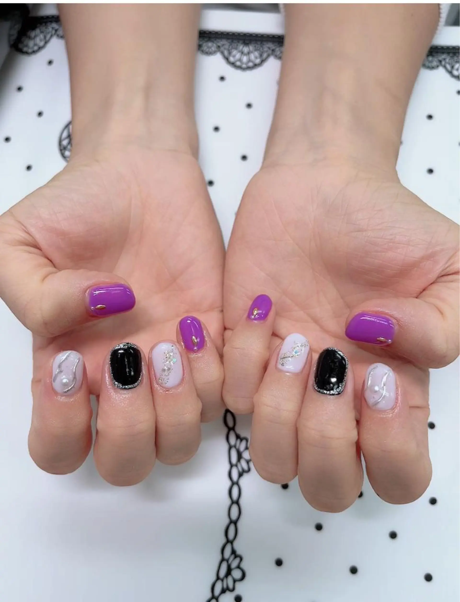 ネイル アロマビューティー カオリのネイルデザイン