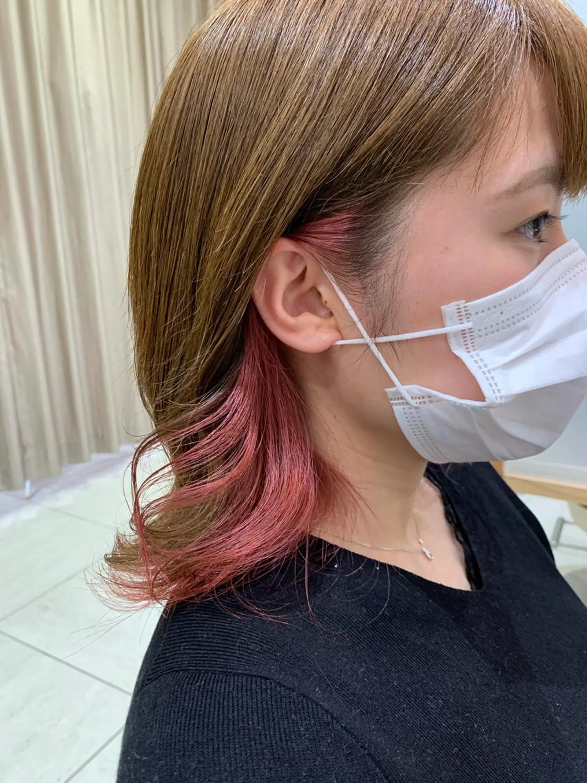 ミディアム 日野・八王子縮毛矯正 ワタナベリョウマのヘアスタイル