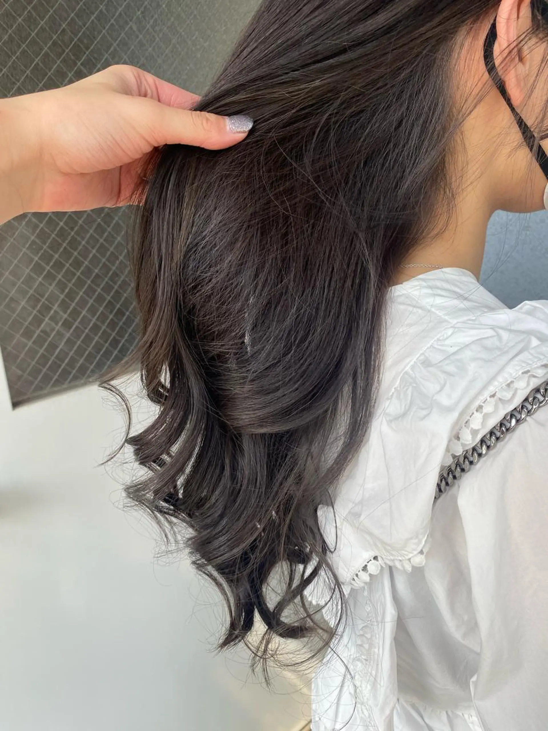 ロング トリートメント 艶•透明感カラー フィーシーのヘアスタイル