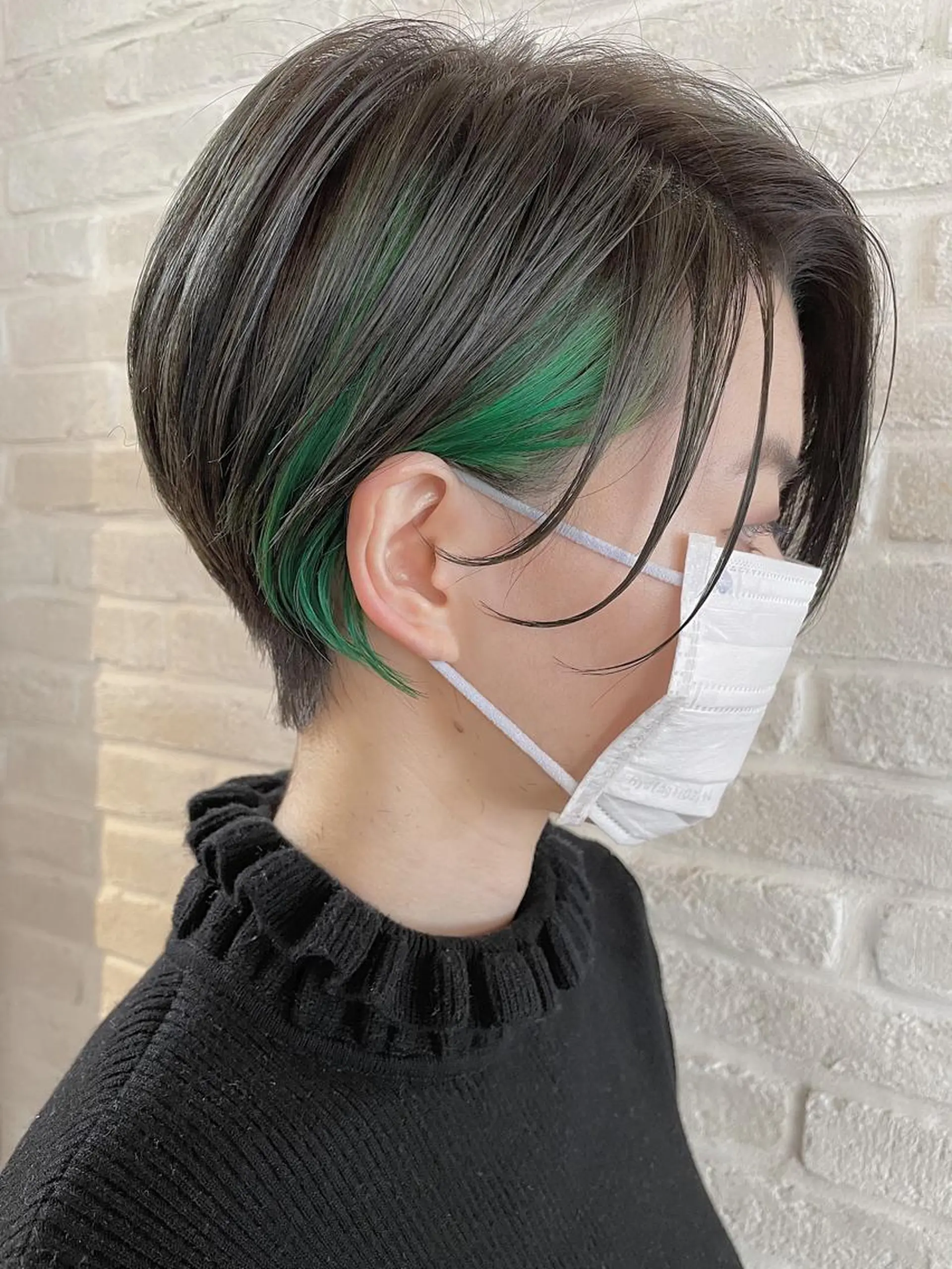 ショート カラー hair salon Ranun髪質改善のヘアスタイル