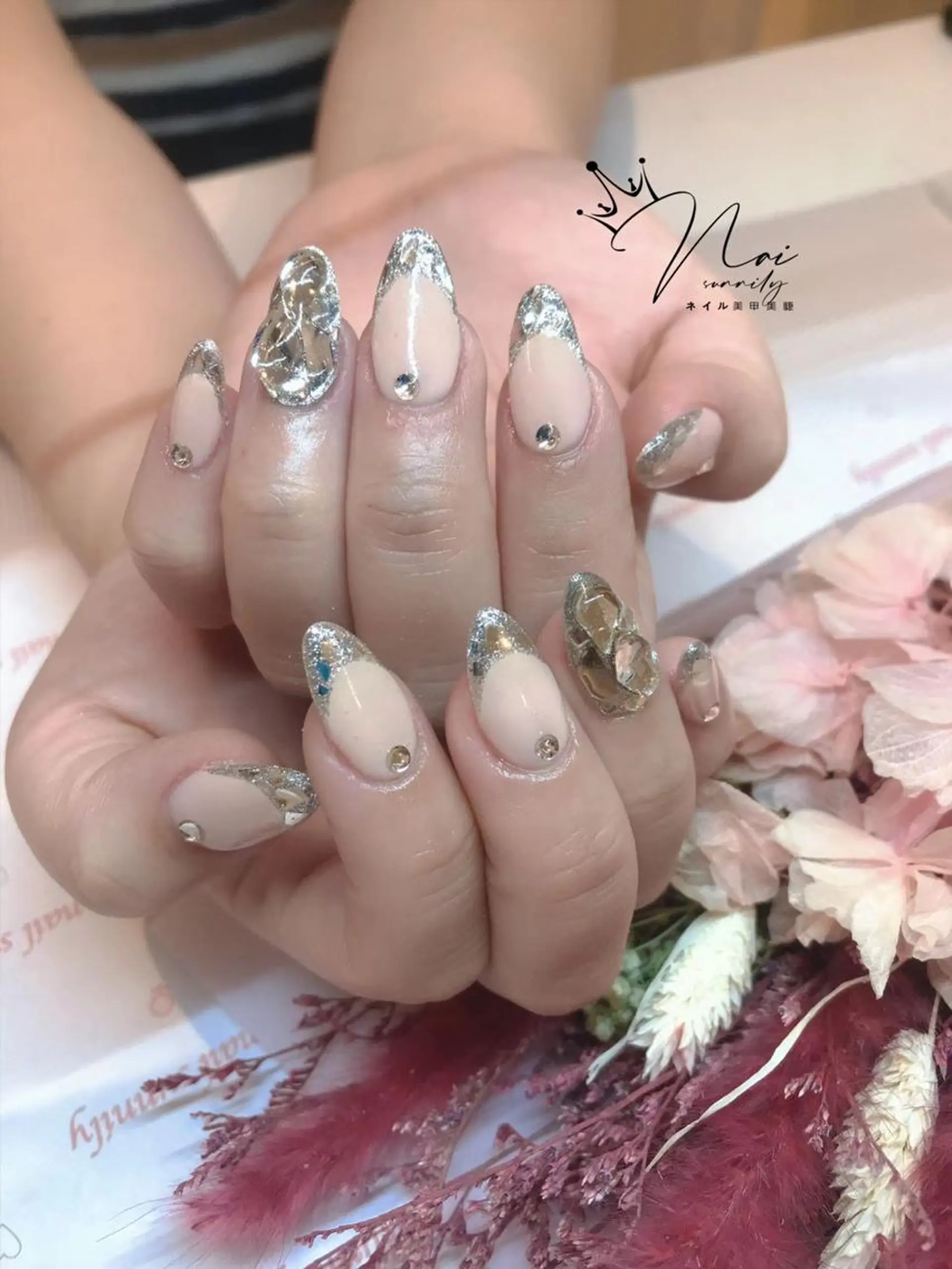 ネイル 長さだし専門店 M2 rikaのネイルデザイン