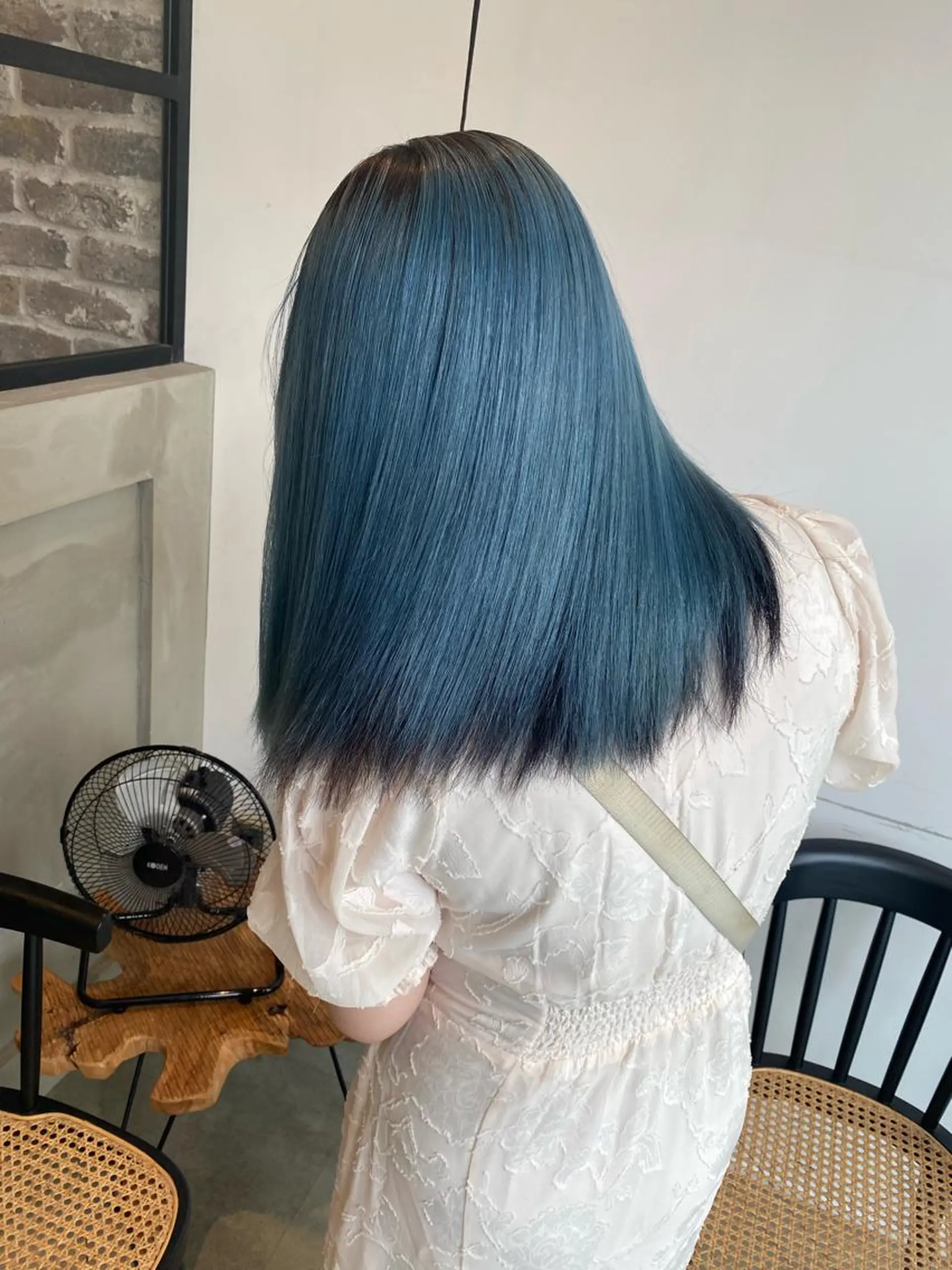 ミディアム カット ヘアカラー 大内田 凌馬のヘアスタイル