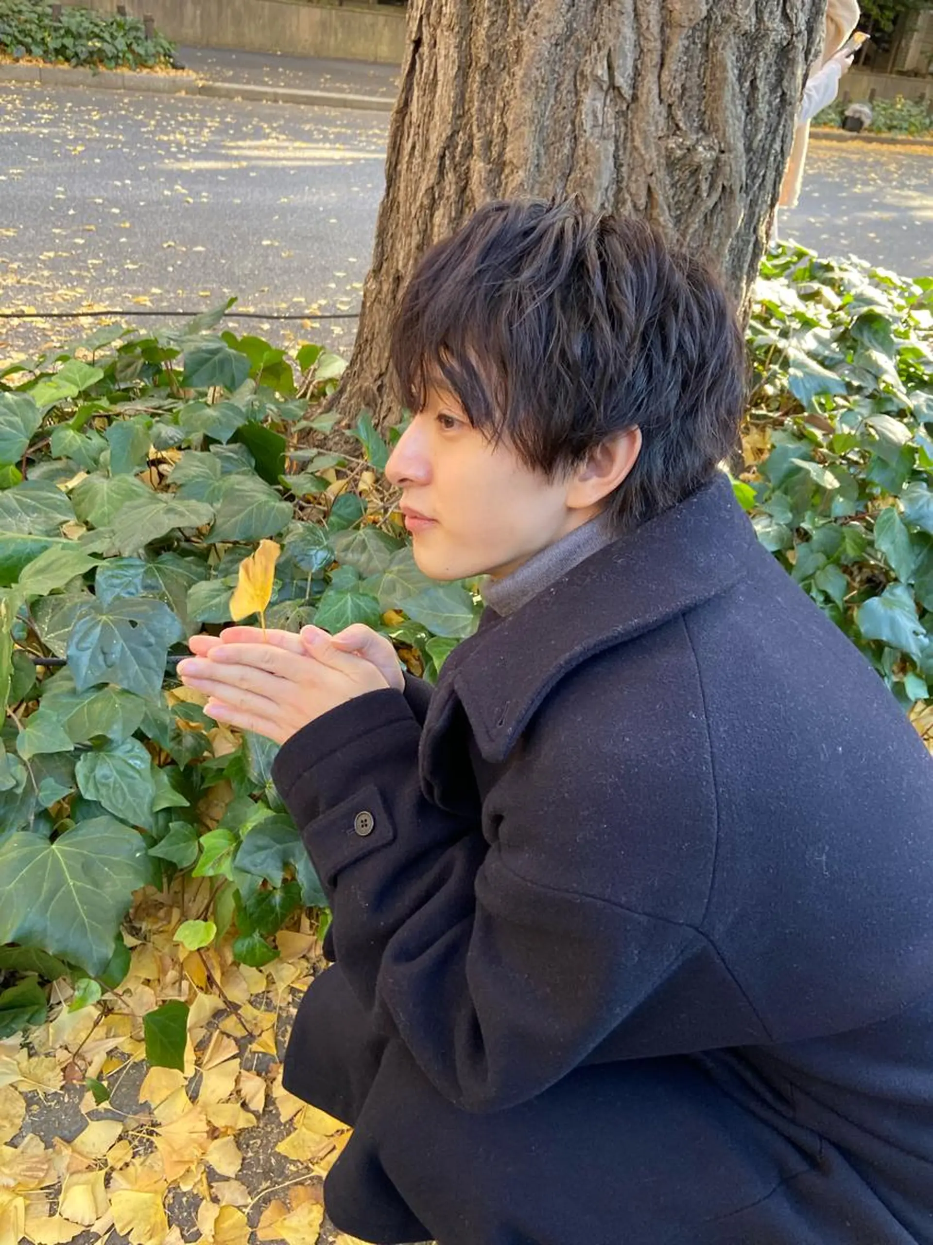 ショート カラー パーマ ヘアアレンジ メンズ メンズウルフカット ウルフカット CHIC share salon所属・ちこ .のヘアスタイル