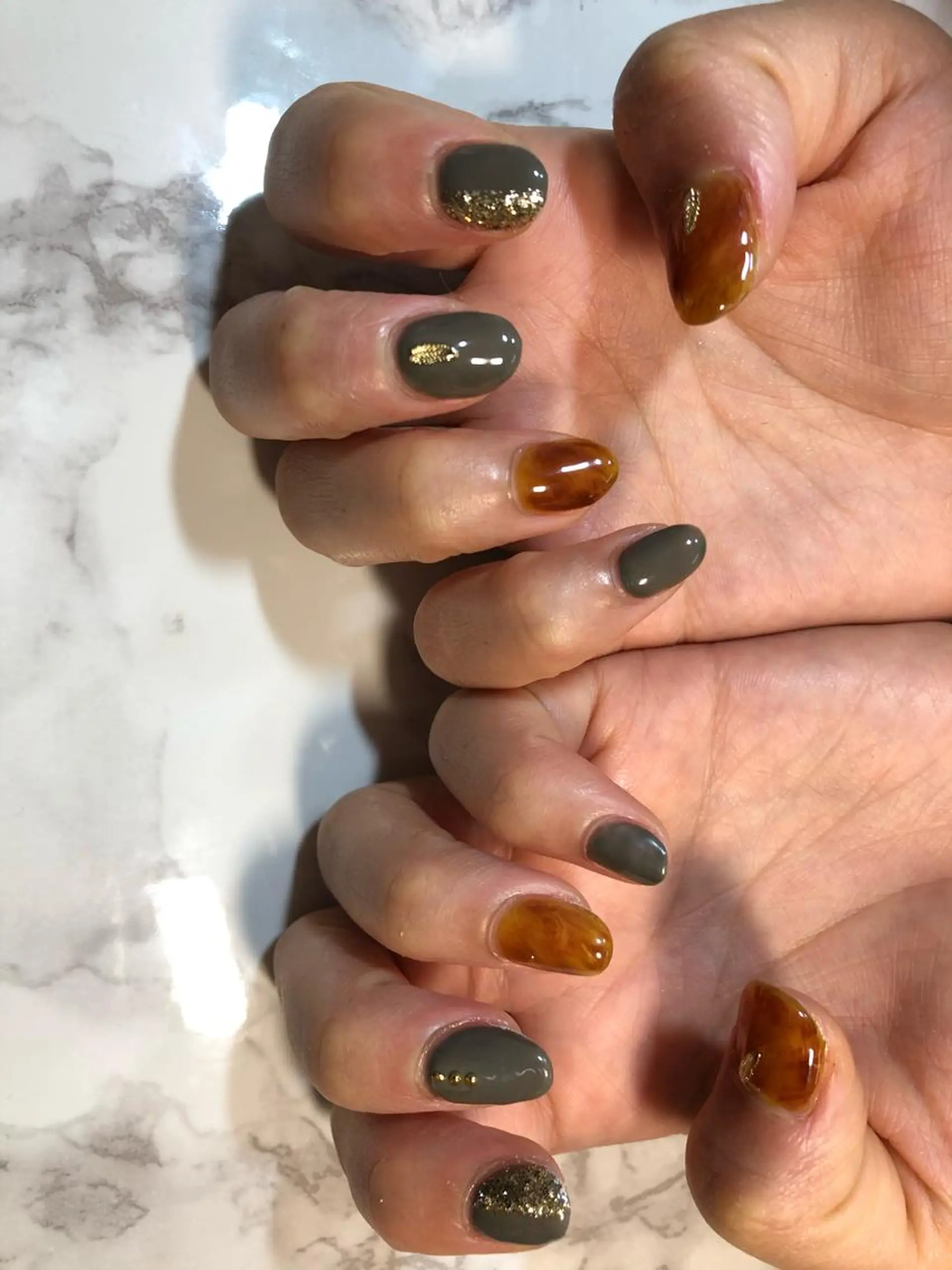 ネイル べっ甲ネイル ネイルサロン翼所属・ネイルサロン 翼【仙川4分】のネイルデザイン