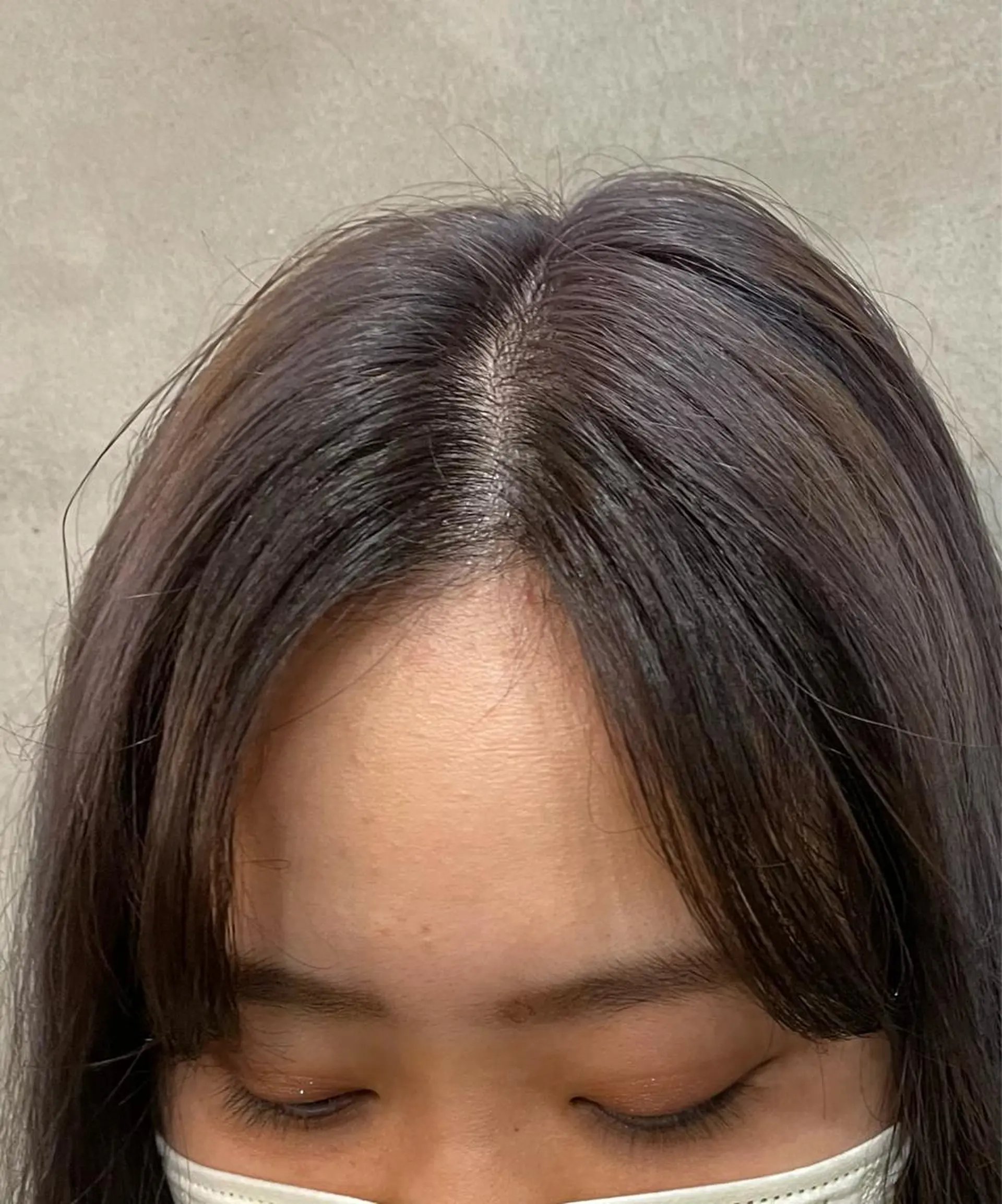 セミロング カラー デザインカラー ヘアカラー トリートメント 【ピンク/韓国ヘア/ ヘアセット】亜海のヘアスタイル