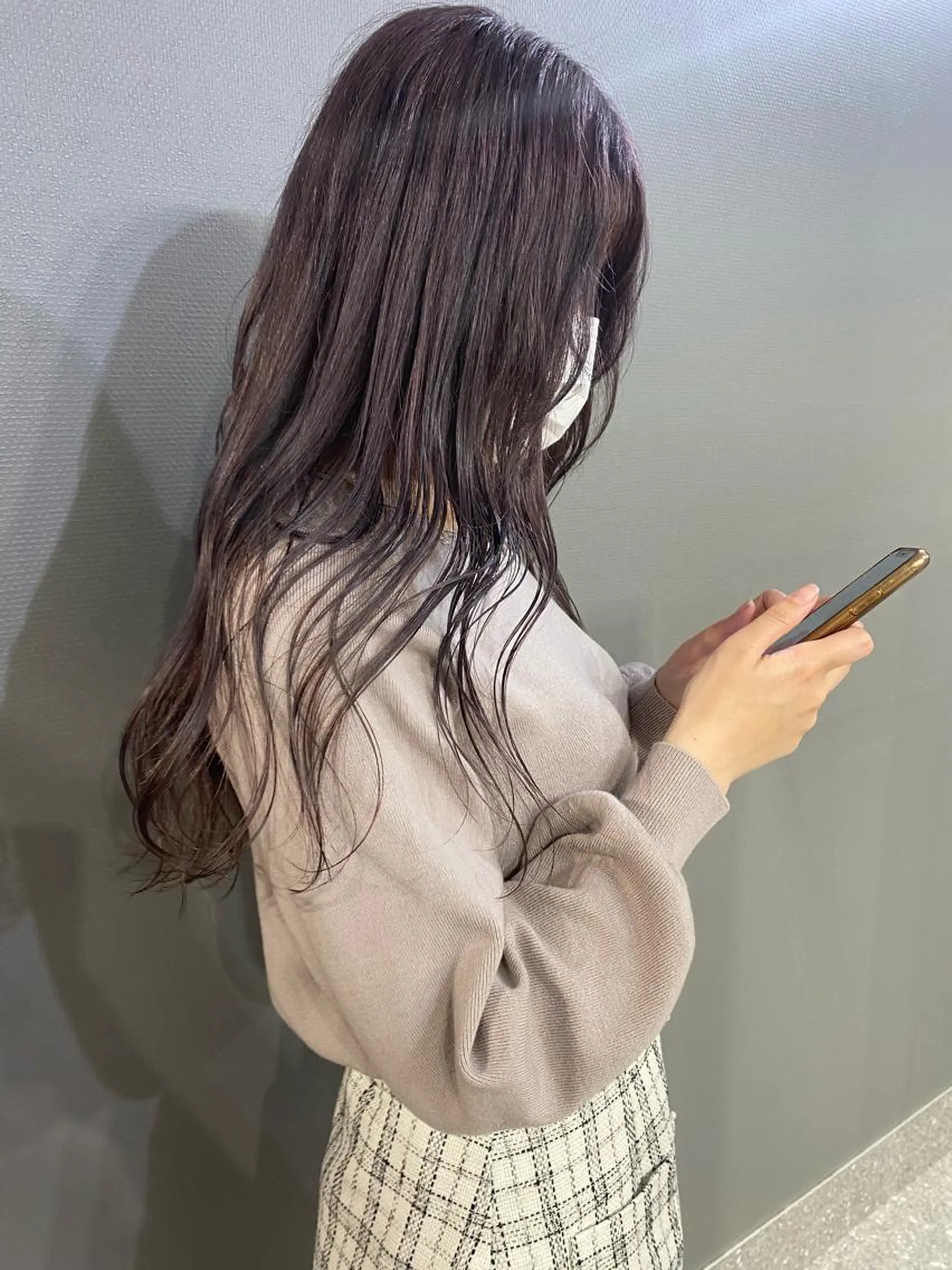 ロング パープルカラー HINANO🌷 髪質改善サロンの眉毛・アイブロウイメージ