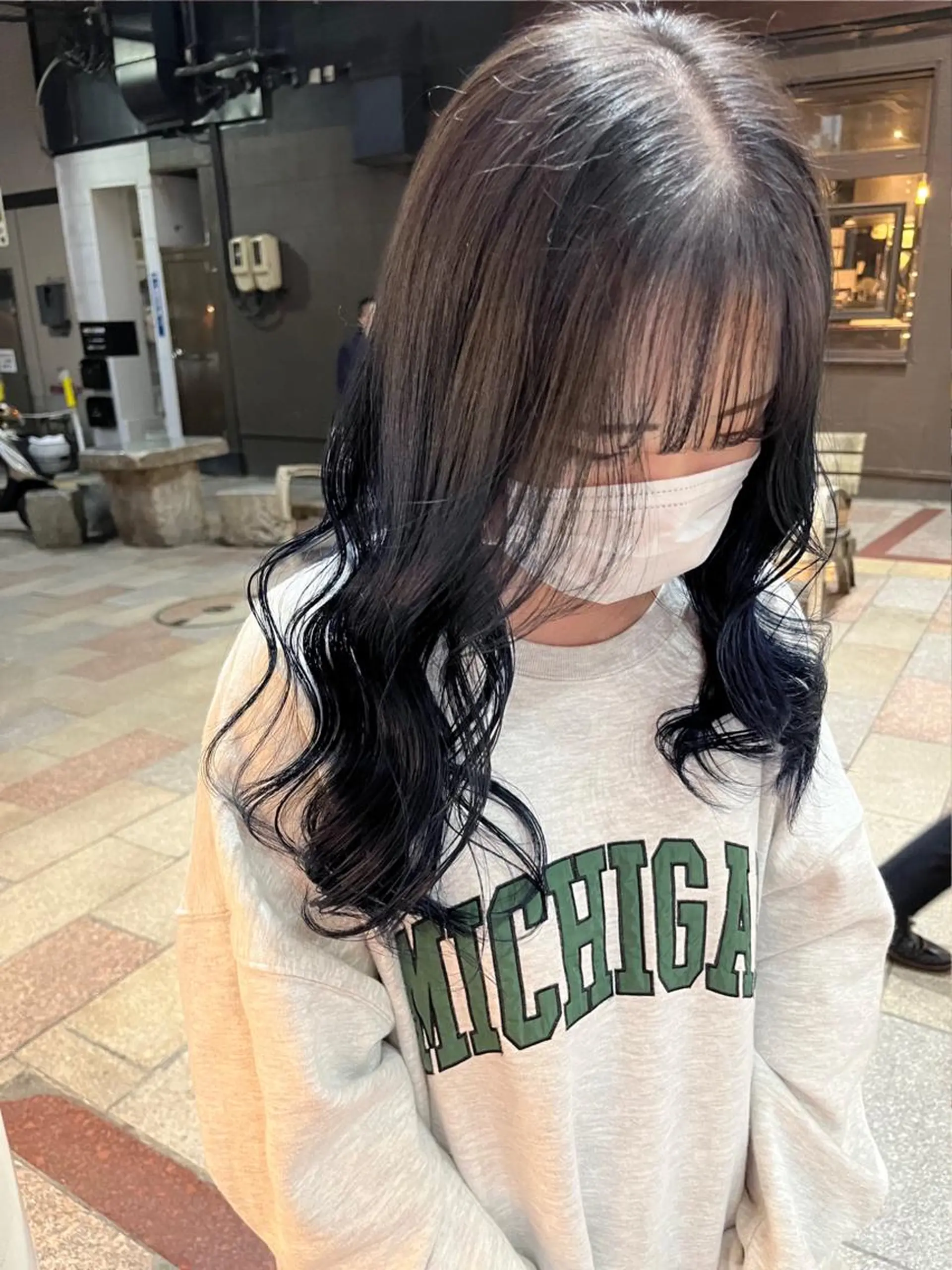 ミディアム カラー ヘアアレンジ ブリーチなし/ レイヤー🌿runaのヘアスタイル