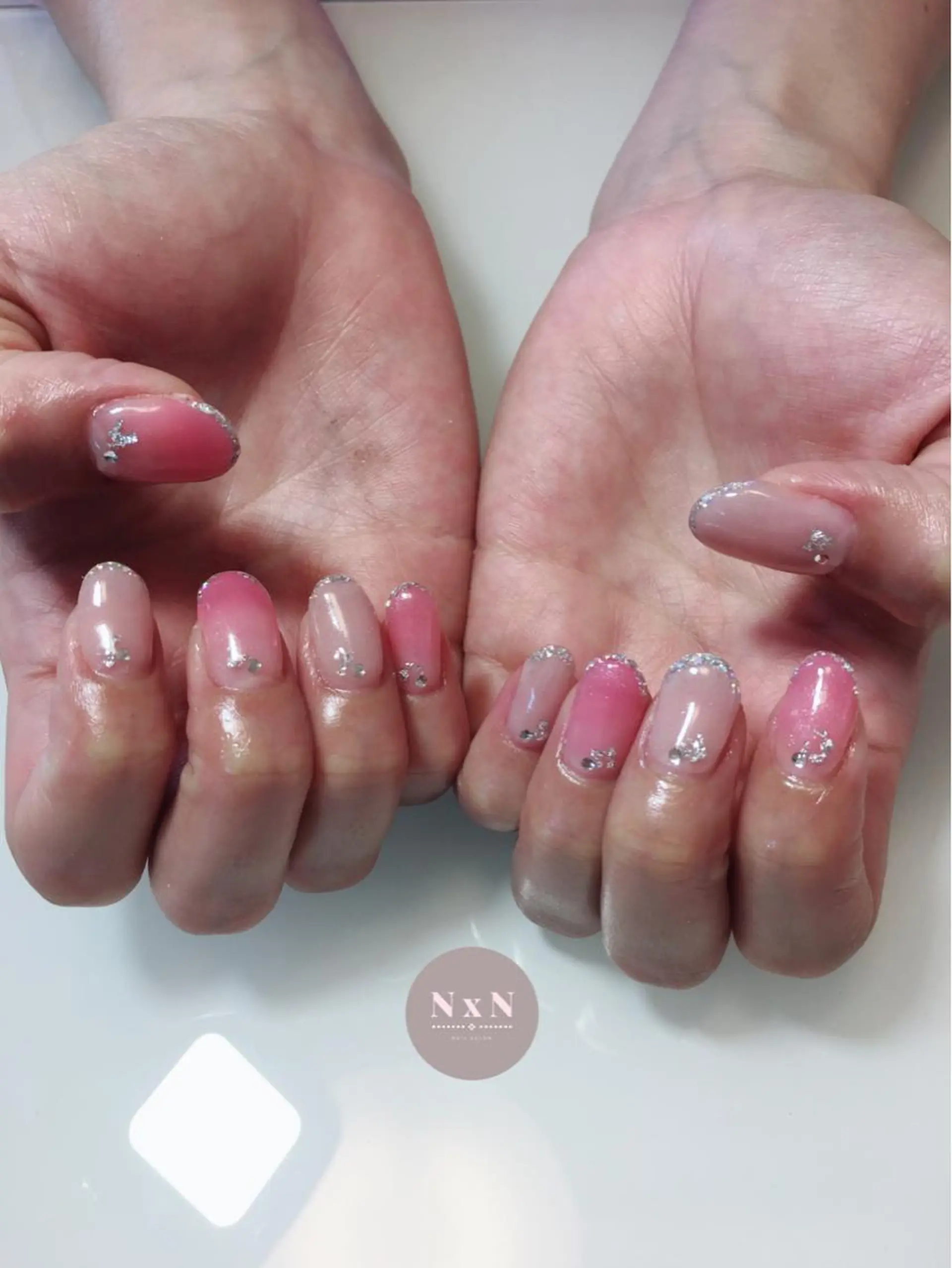 ネイル グラデーション nail salon N×Nのネイルデザイン