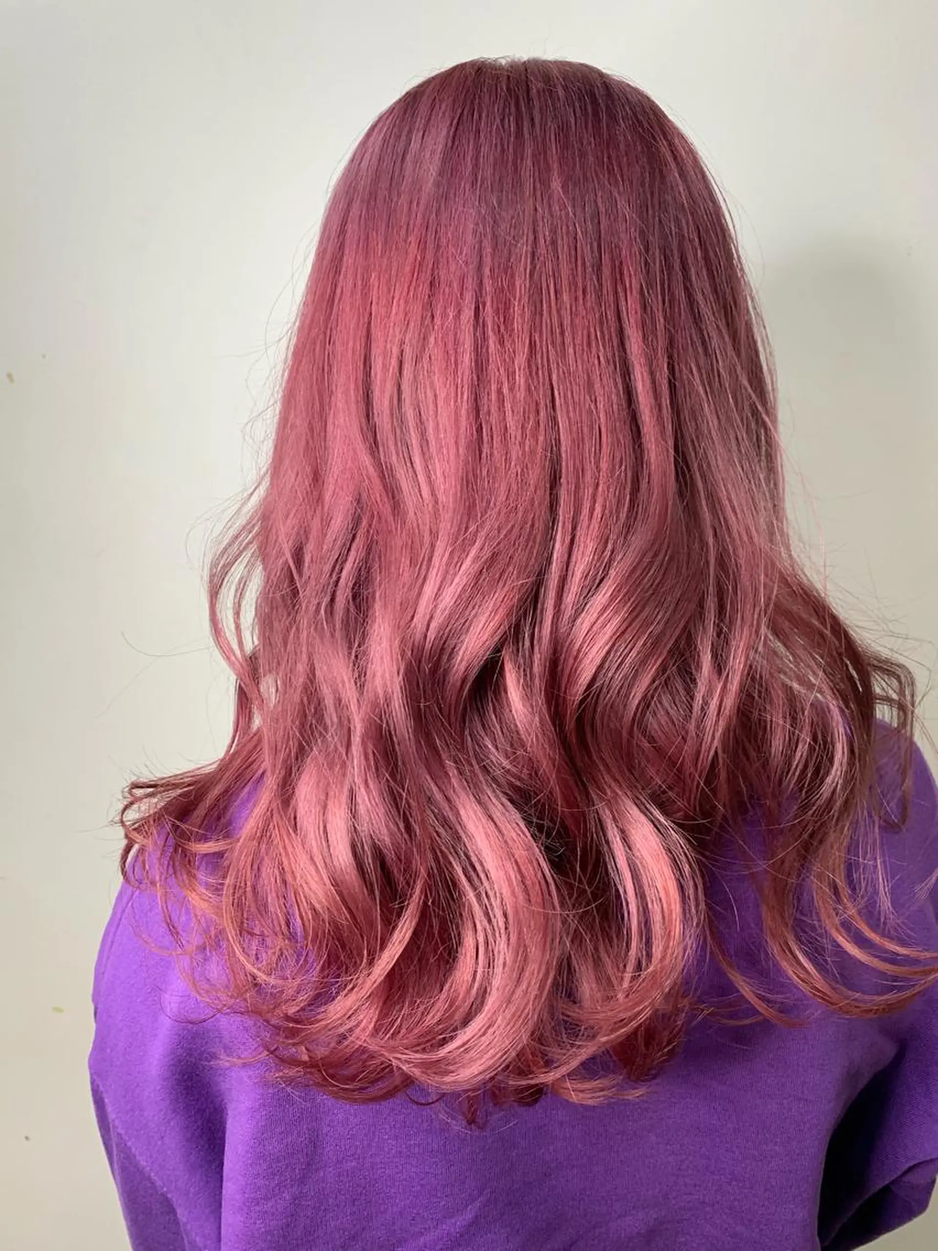 ロング 平野 優奈のヘアスタイル