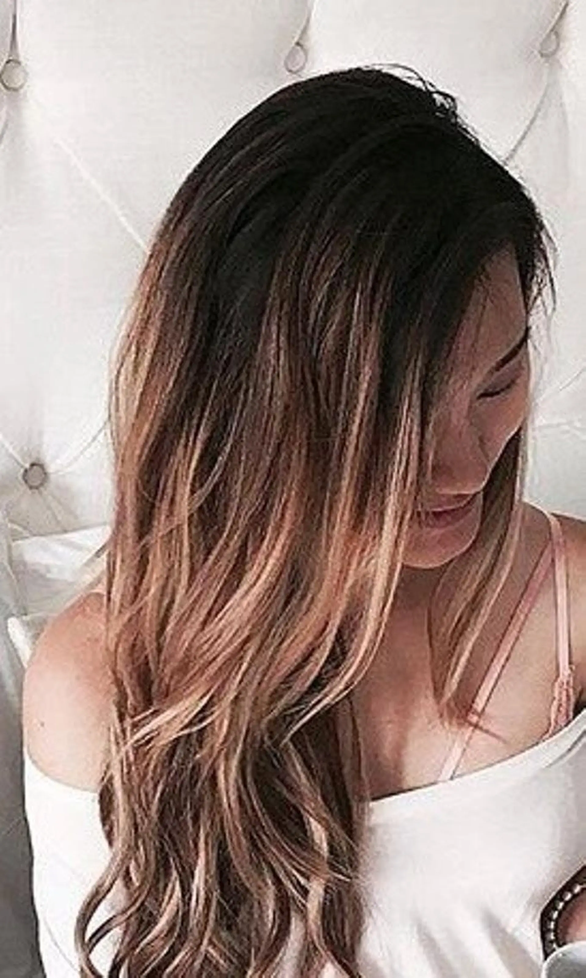 ロング カラー チビ編み込みエクステ シールEXどぅ〜すのヘアスタイル