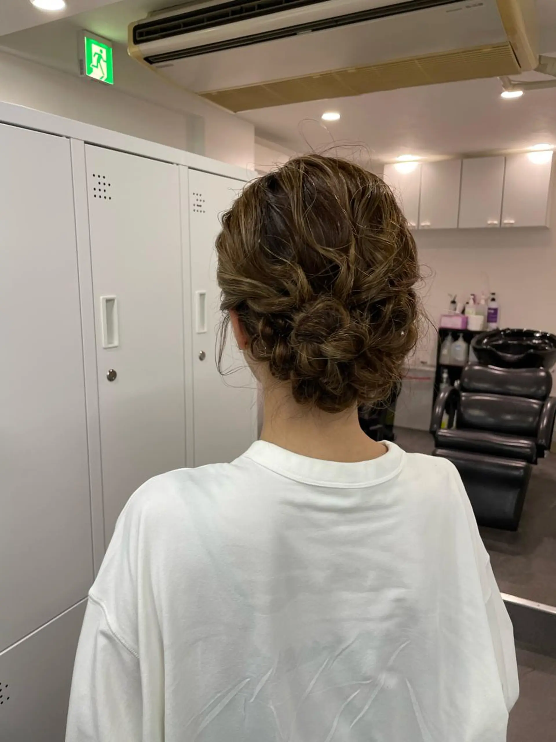 セミロング ヘアセット soyon心斎橋所属・♡透明感/艶カラー/ M a I ♡のヘアスタイル