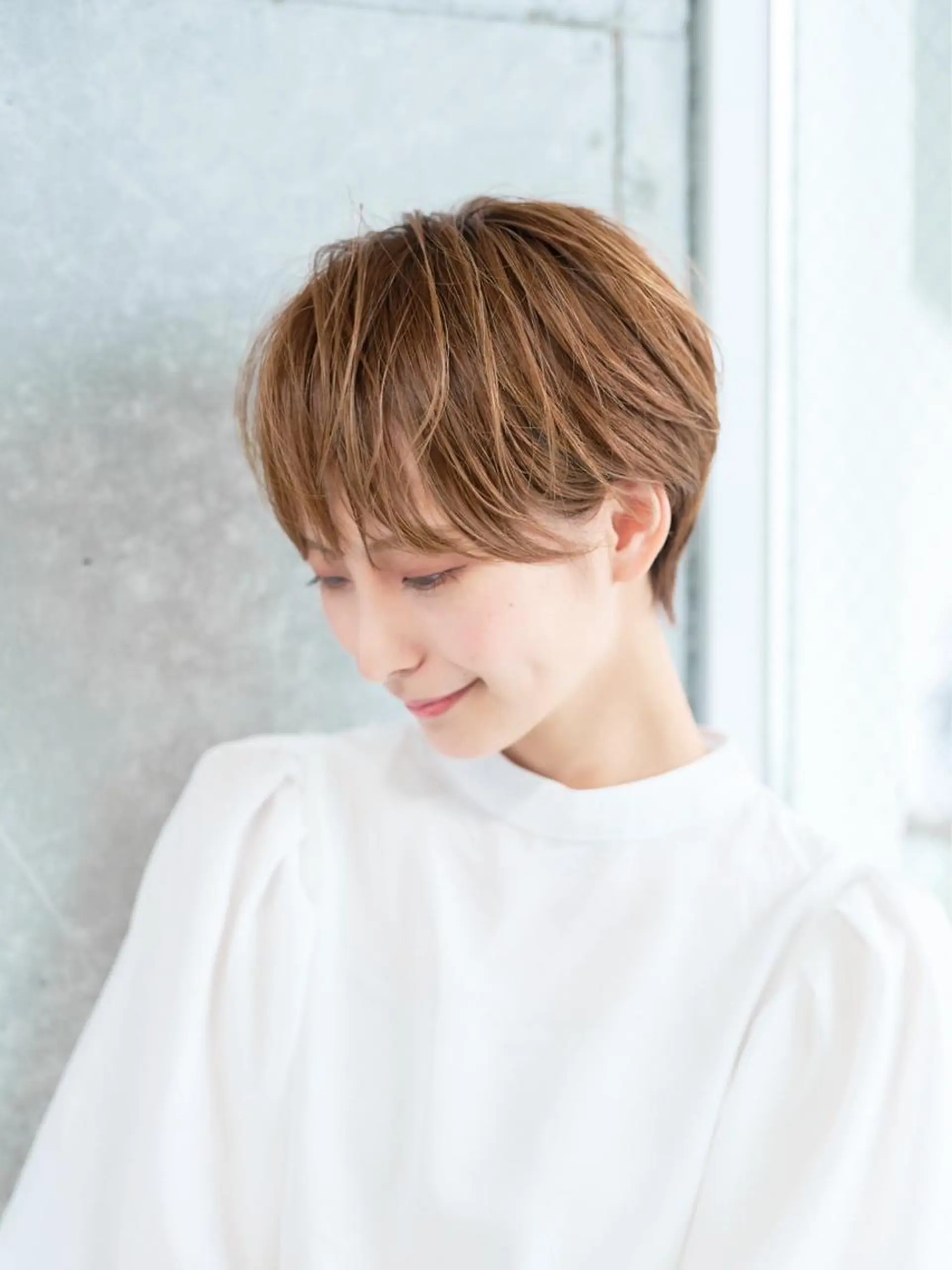 ショート カラー パーマ支持率No.1 ❤️‍🔥安成弾のヘアスタイル