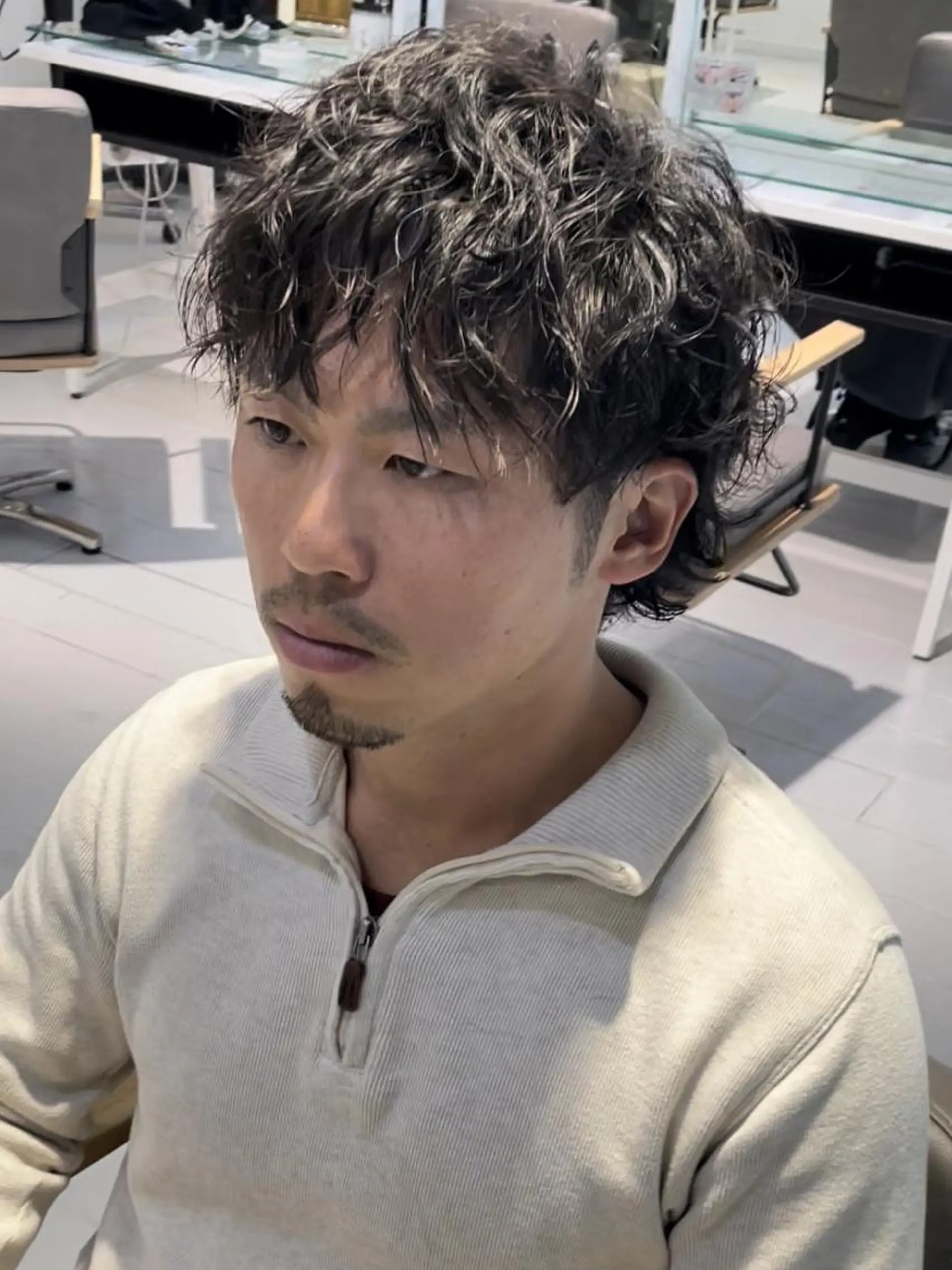 メンズ メンズパーマ 韓国ヘア/ニュアンス パーマ　kaitoのヘアスタイル