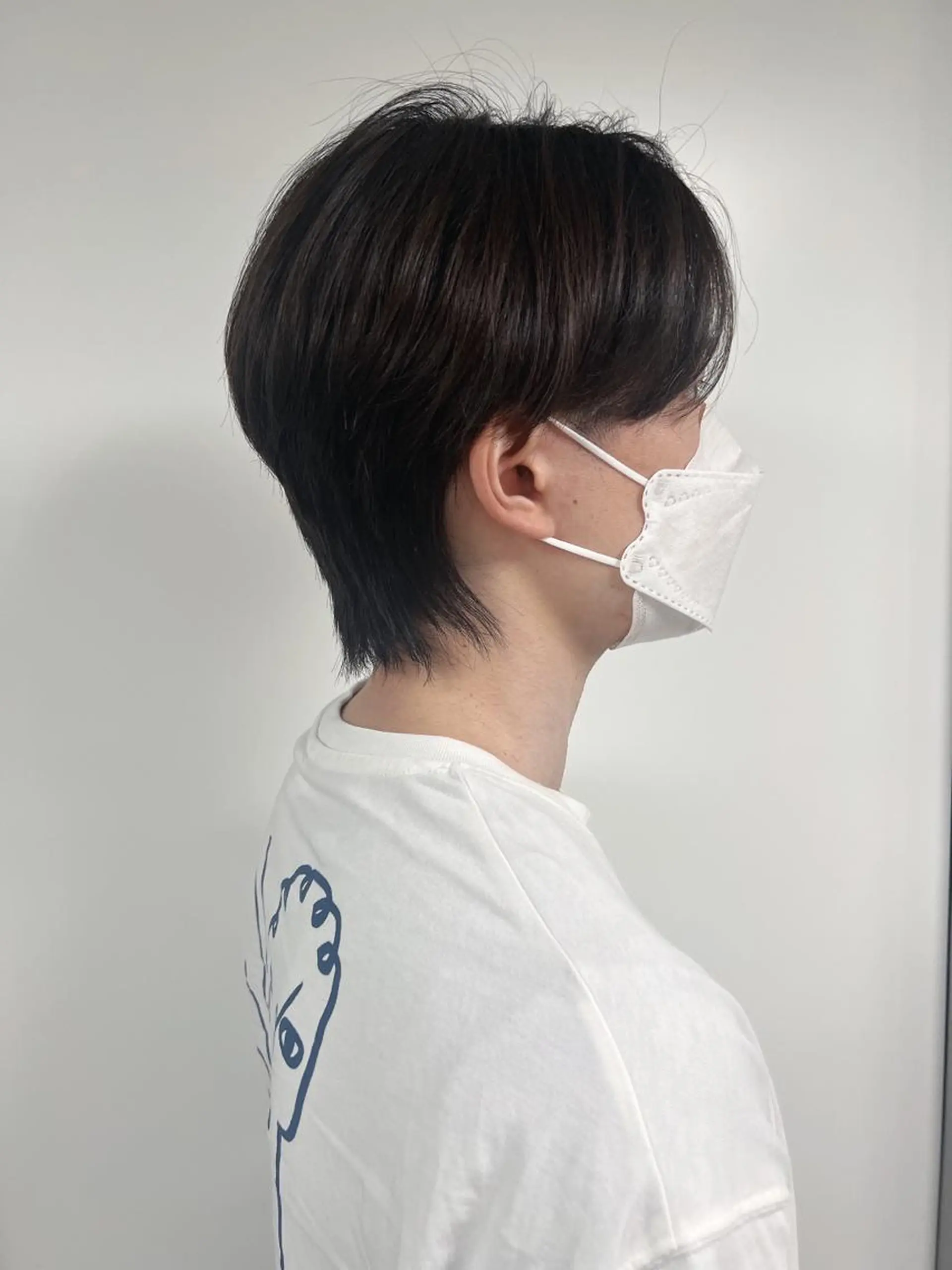 ミディアム morio from london所属・松岡彩華 ボブ /グレージュのヘアスタイル