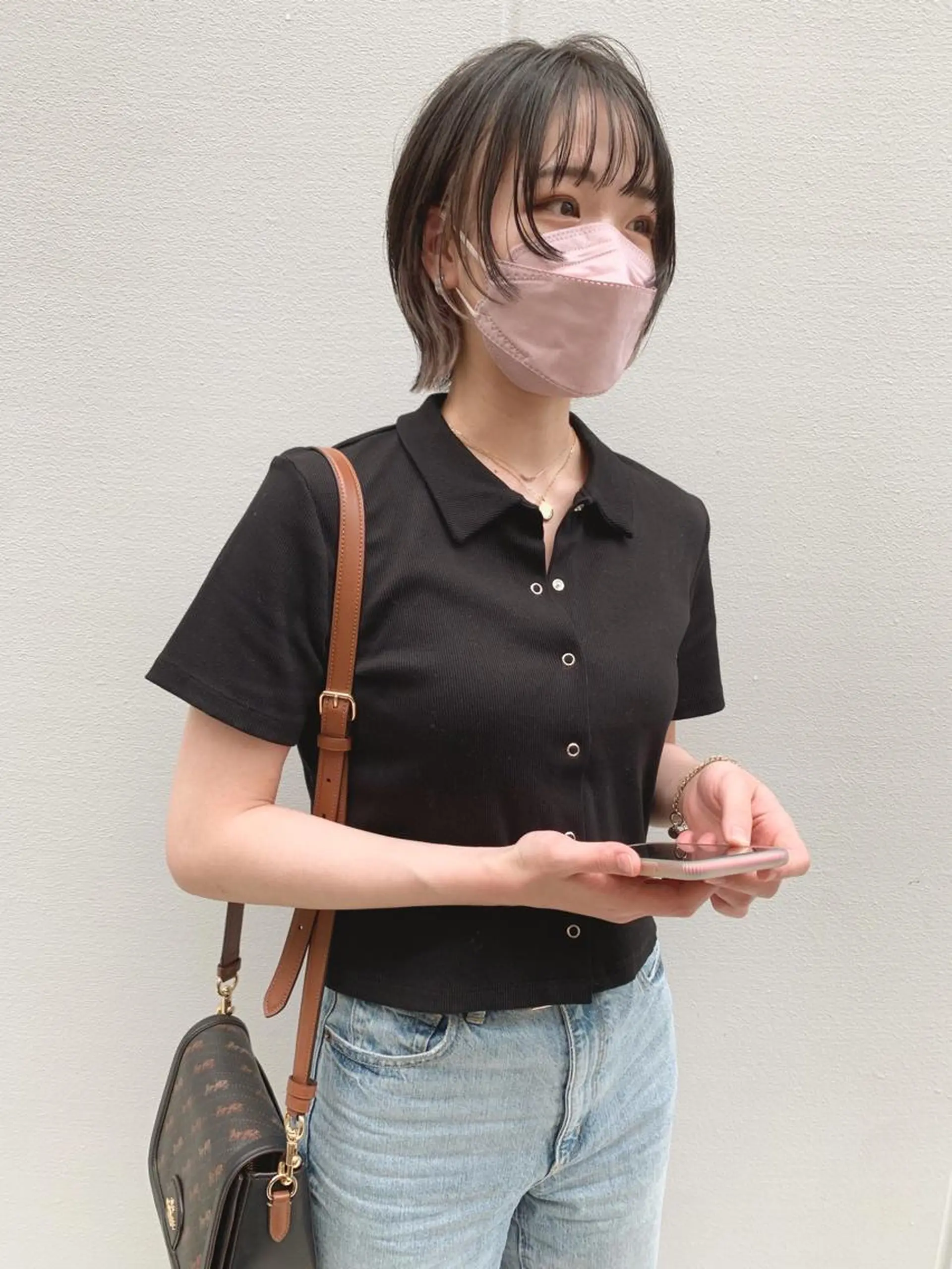 ショート カラー SAKURA 原宿所属・なかの たくみのヘアスタイル