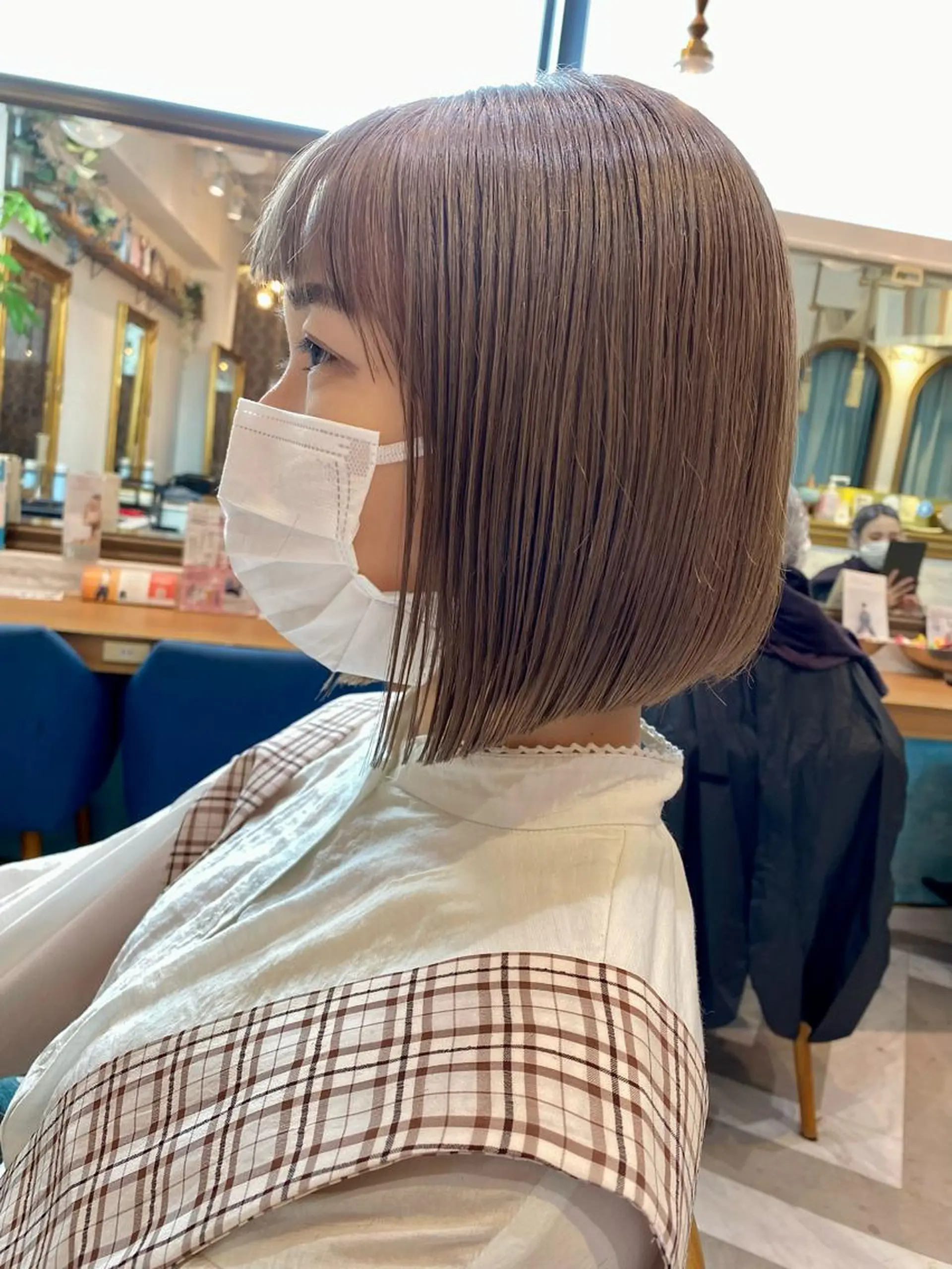 ロング カラー カット ヘアカラー トリートメント 韓国ヘア/レイヤー/ 縮毛矯正🫧伊勢のヘアスタイル