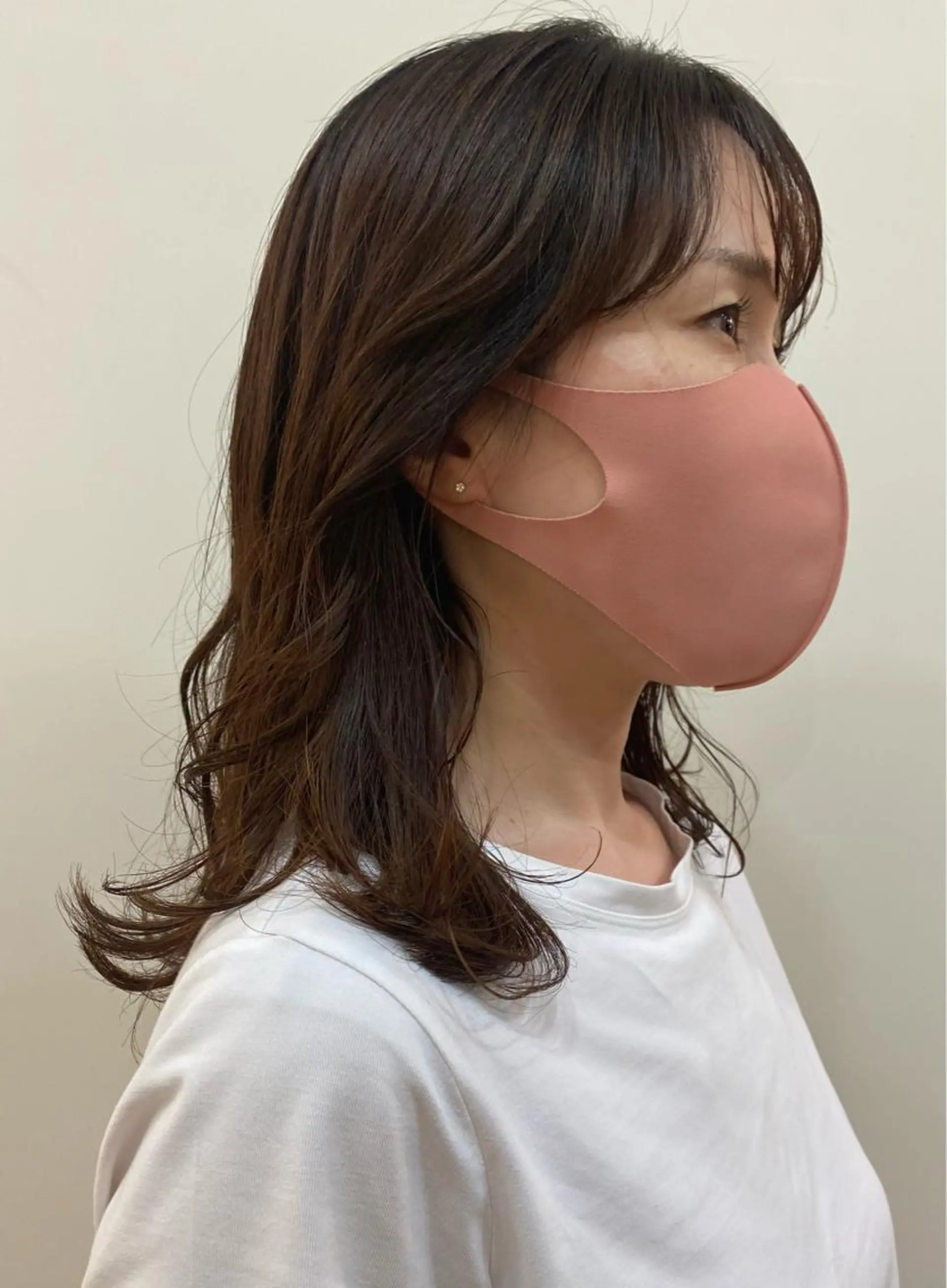 ミディアム ミディアムレイヤー レイヤーカット Sea by LUVISM所属・Sea by LUVISM アヤノのヘアスタイル