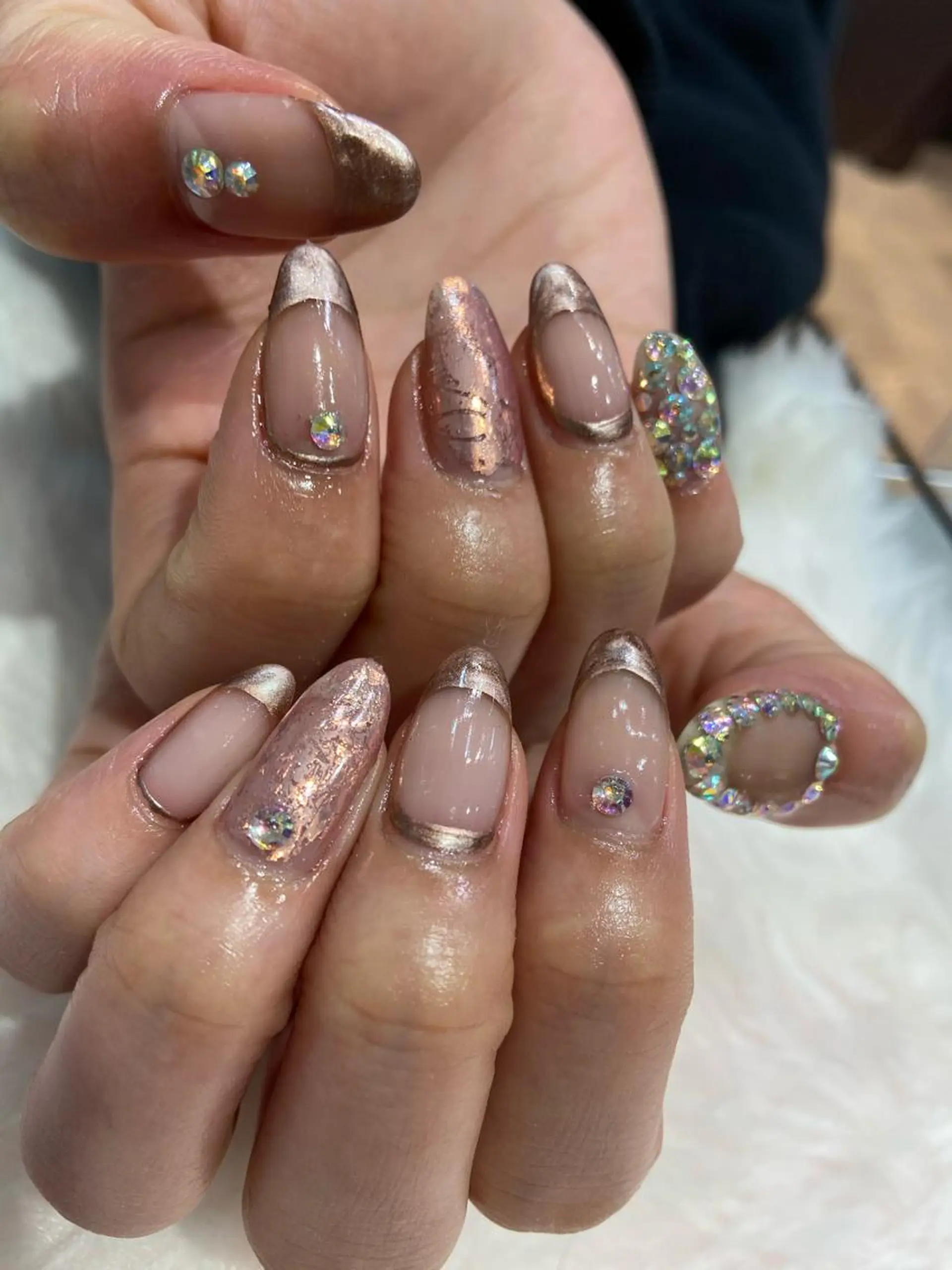 ネイル ハンドネイル 🧸プルエクステ❤︎ ネイルKAO🧸のヘアスタイル