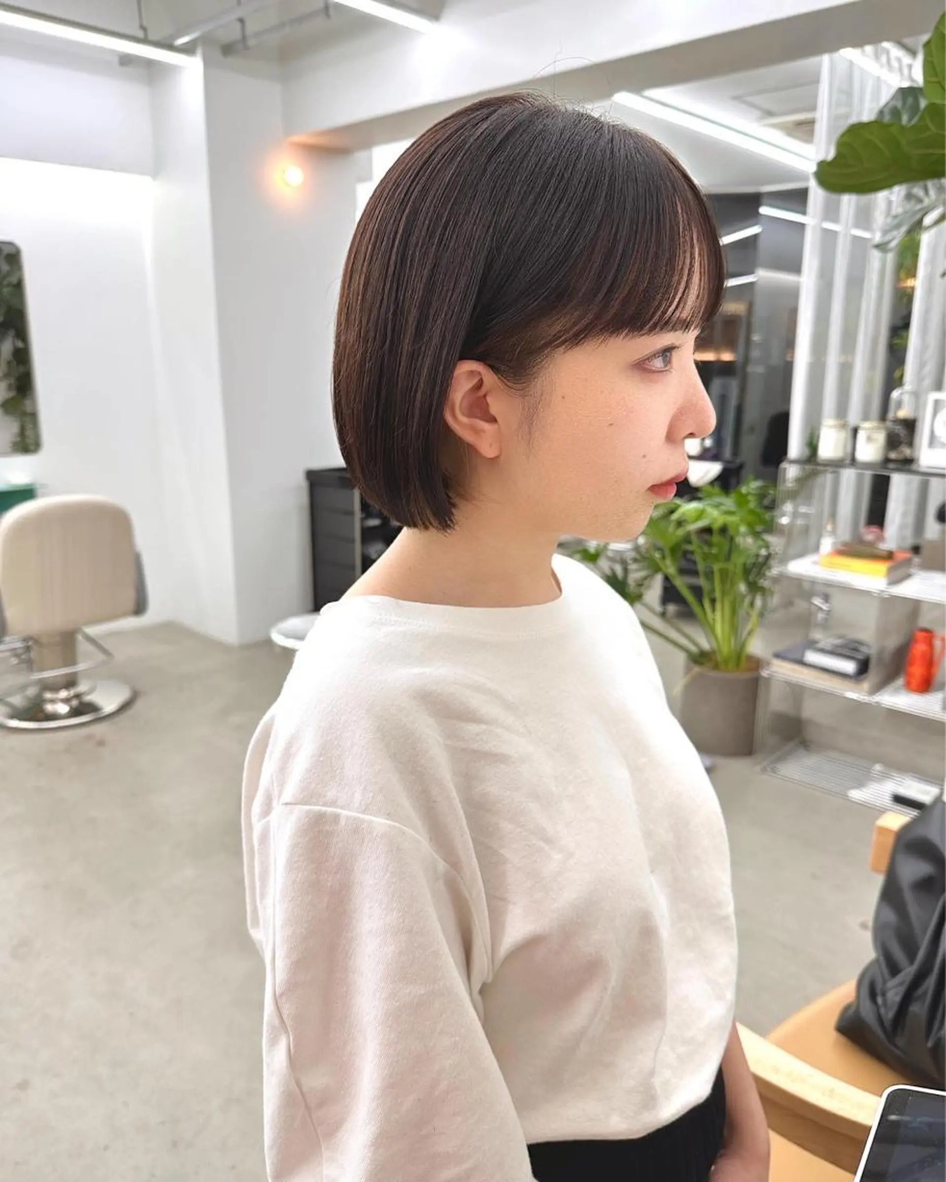 ショート カラー カット ヘアカラー トリートメント ボブ/レイヤー/ケア パーマ/リュウタのヘアスタイル