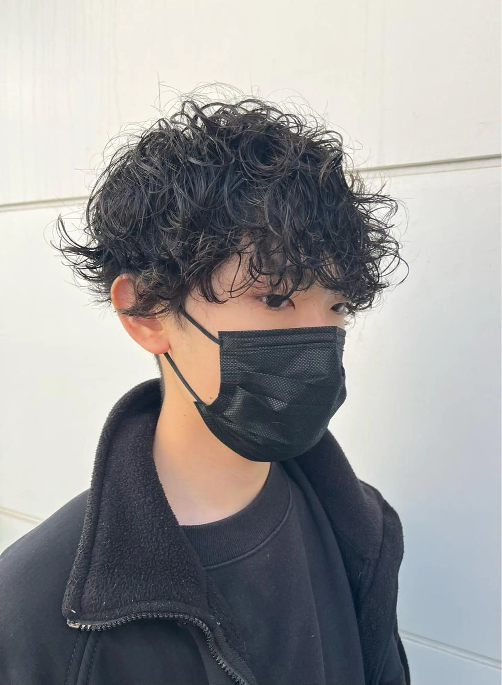 ショート パーマ メンズ うるツヤハイトーン✨ /西川郁巳のヘアスタイル