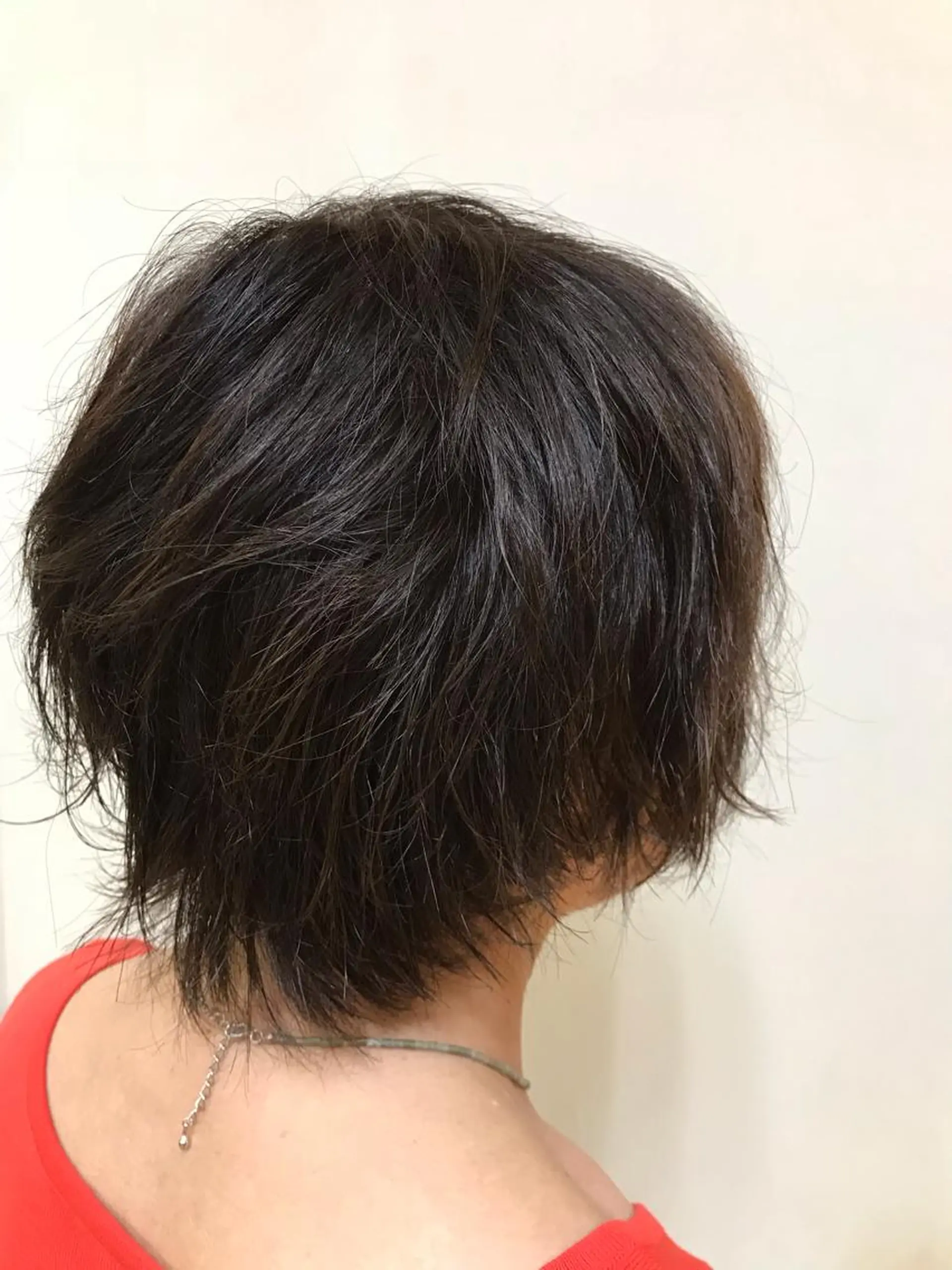 ショート カラー パーマ 横田  尚登のヘアスタイル