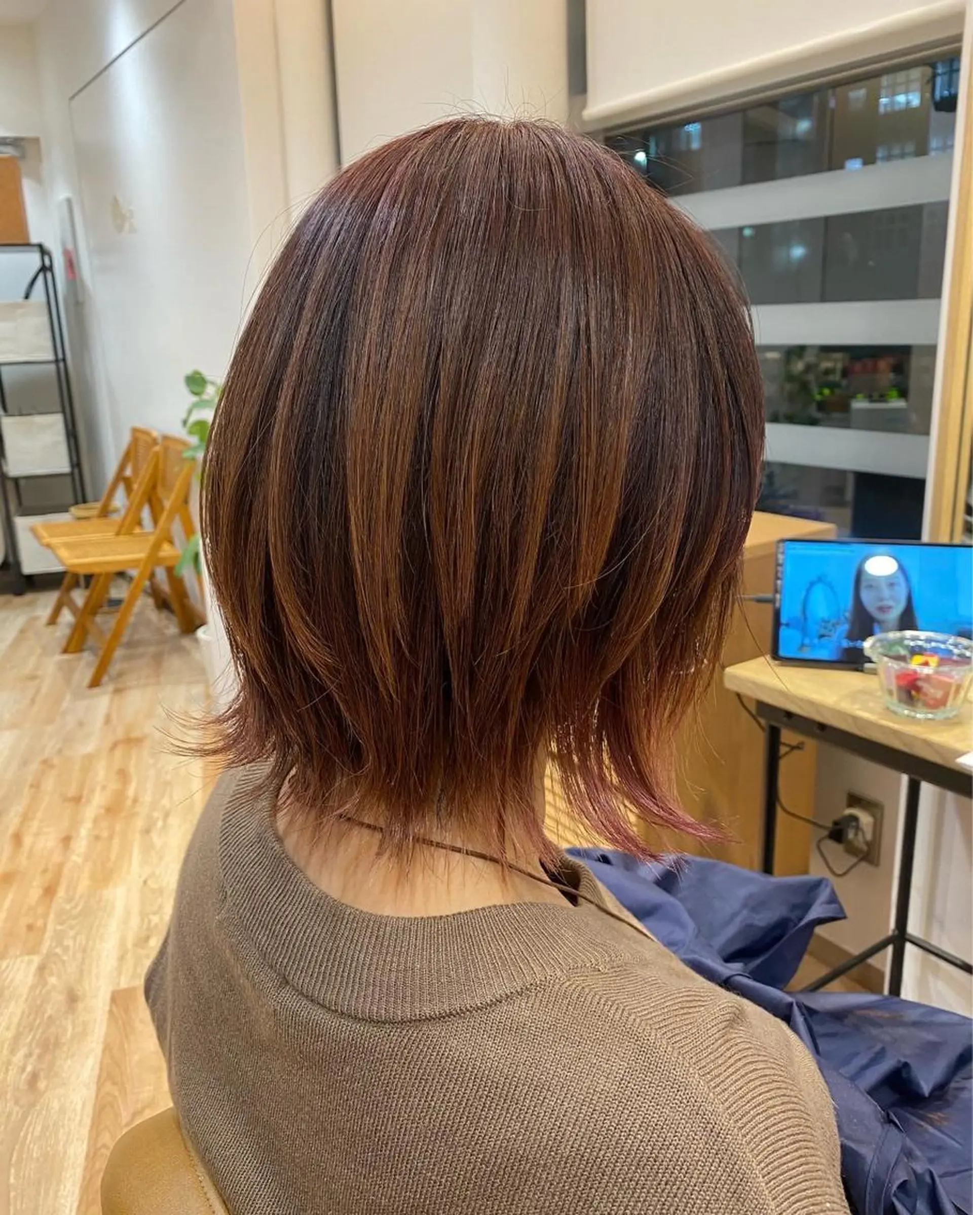 ショート 伸ばしかけ カット ❤️パーマ美容師✂︎ 井口美緒のヘアスタイル
