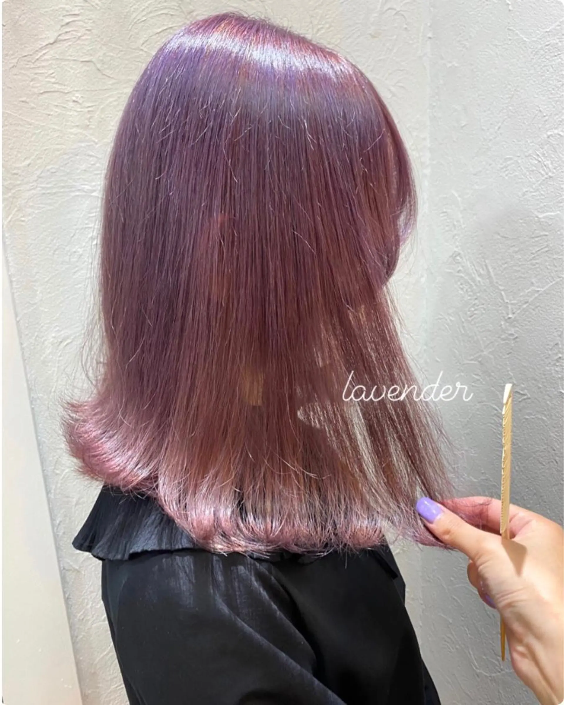 ミディアム カット ヘアカラー mare所属・＊＊＊ natsumiのヘアスタイル