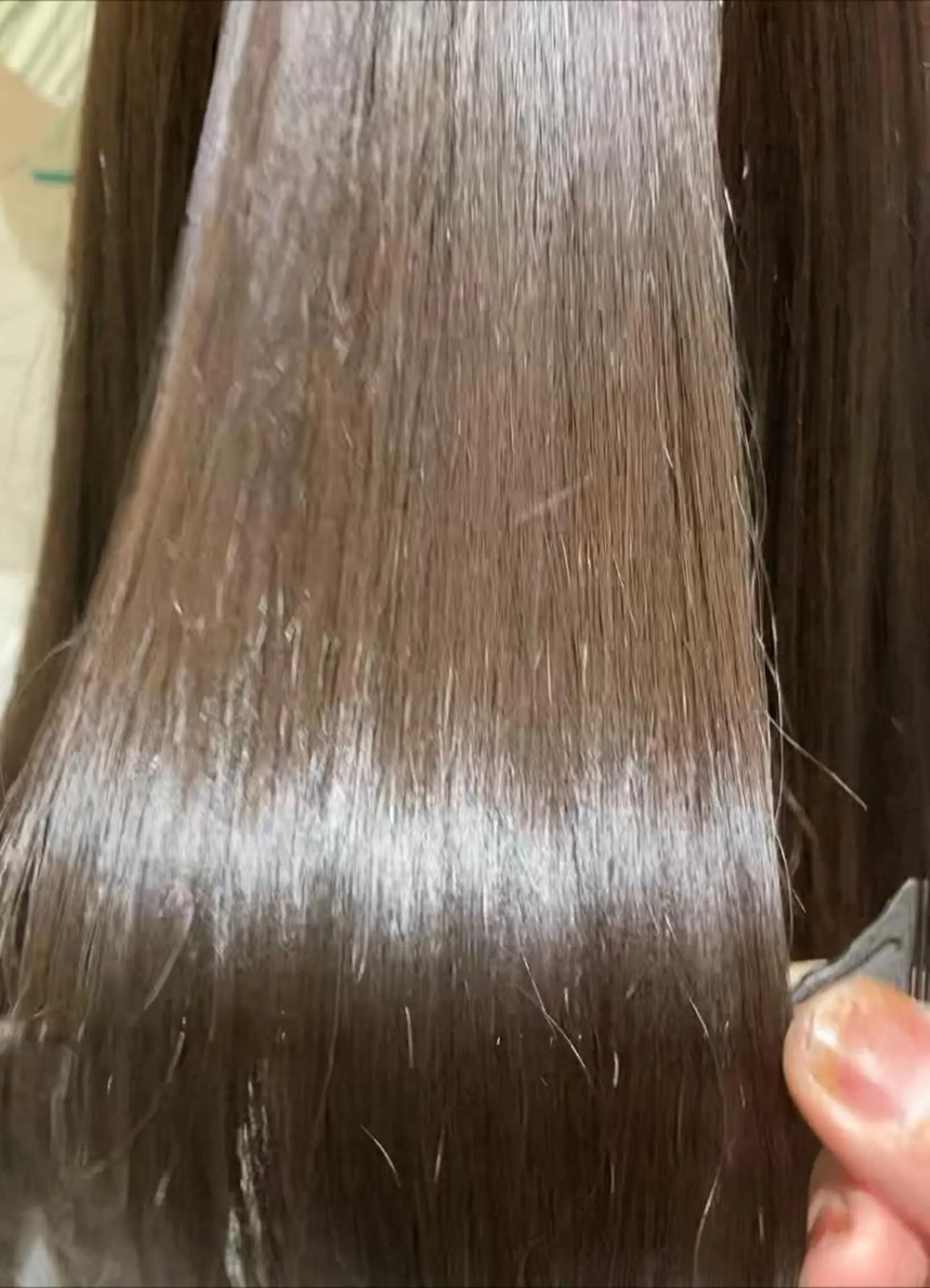 ロング 縮毛矯正 落合孝臣/新潟駅南 /髪質改善のヘアスタイル