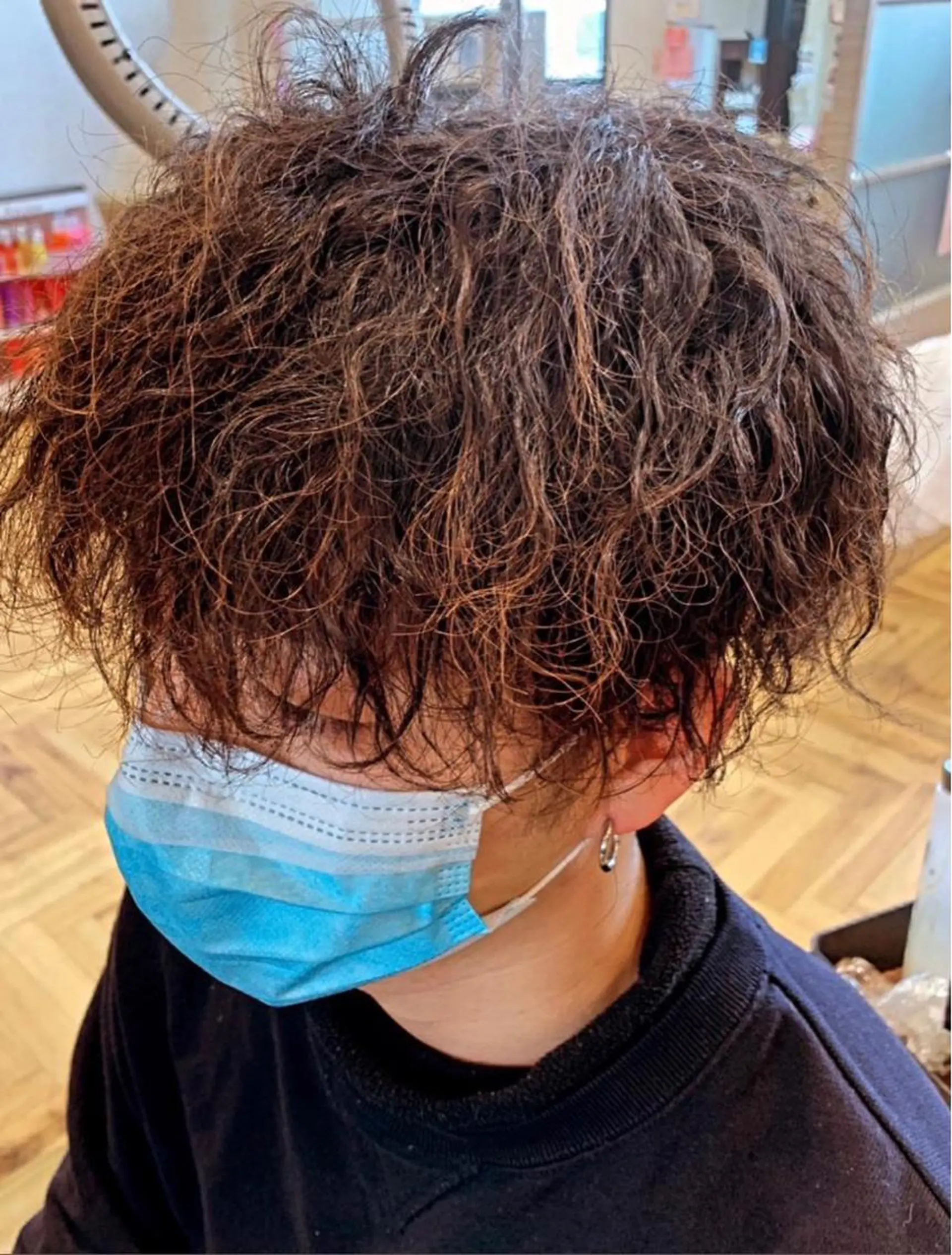 パーマ メンズ 中村 誠也のヘアスタイル