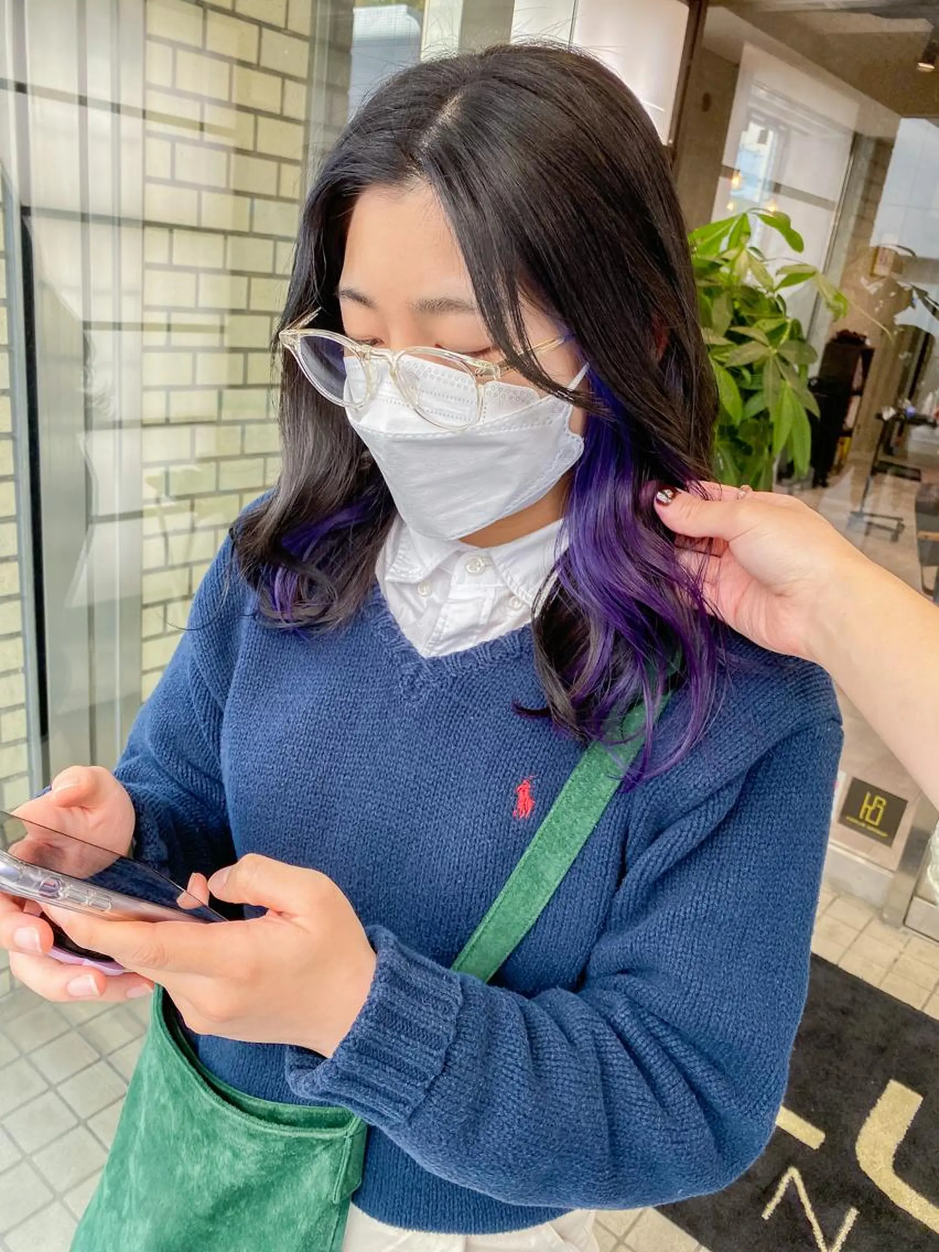 ミディアム カラー カット ヘアカラー トリートメント 韓国風スタイル 🍓MIZUKI🍓のヘアスタイル