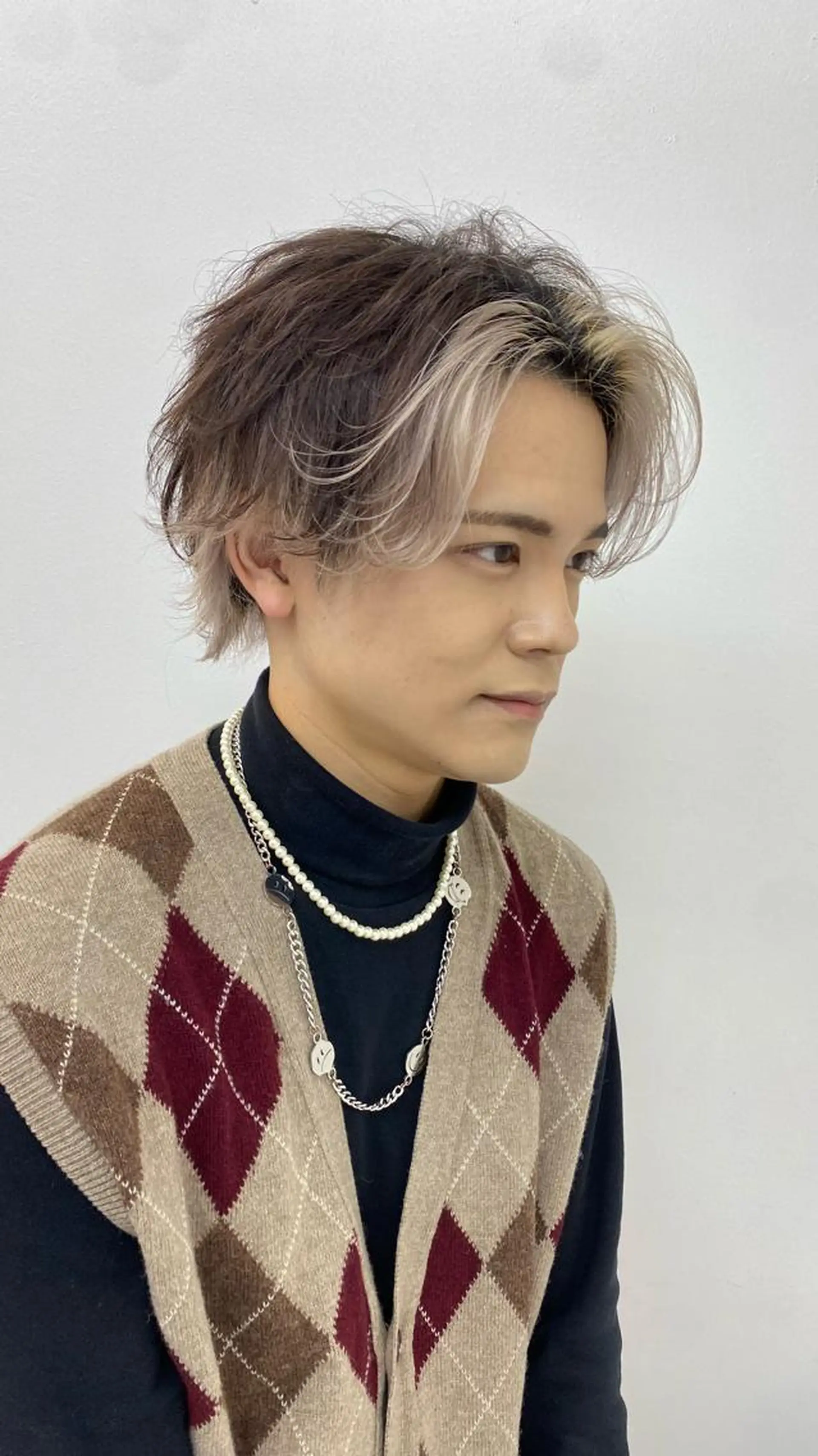 カラー メンズ カット ヘアカラー 🔥メンズ特化🔥 永瀬椋のヘアスタイル