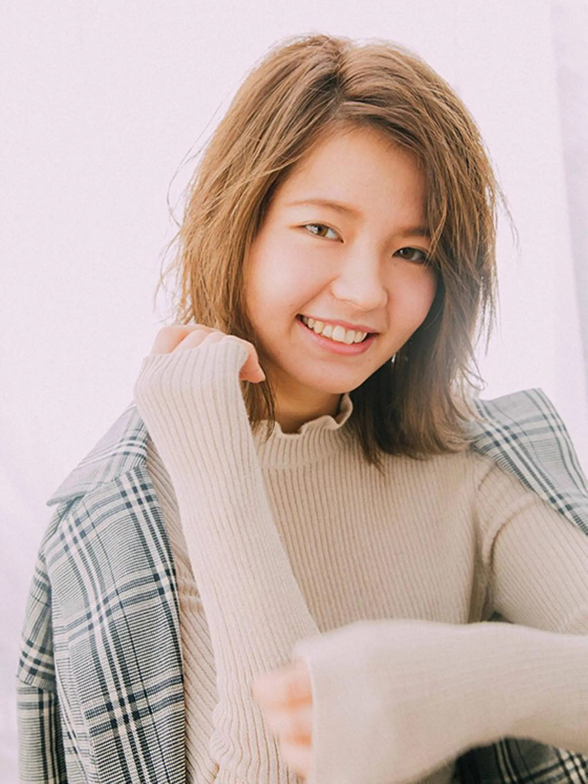 ミディアム カラー 【公式】amble luxe池袋東口🩷のヘアスタイル