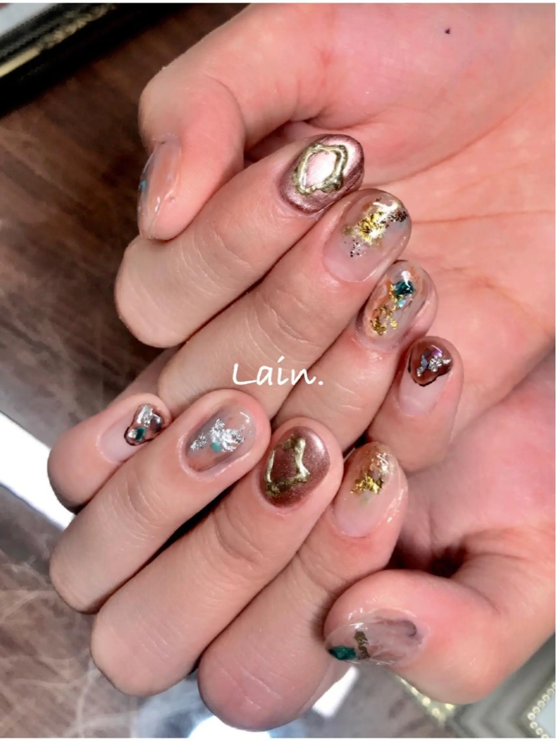 ネイル Liennail 持込デザインやり放題のネイルデザイン
