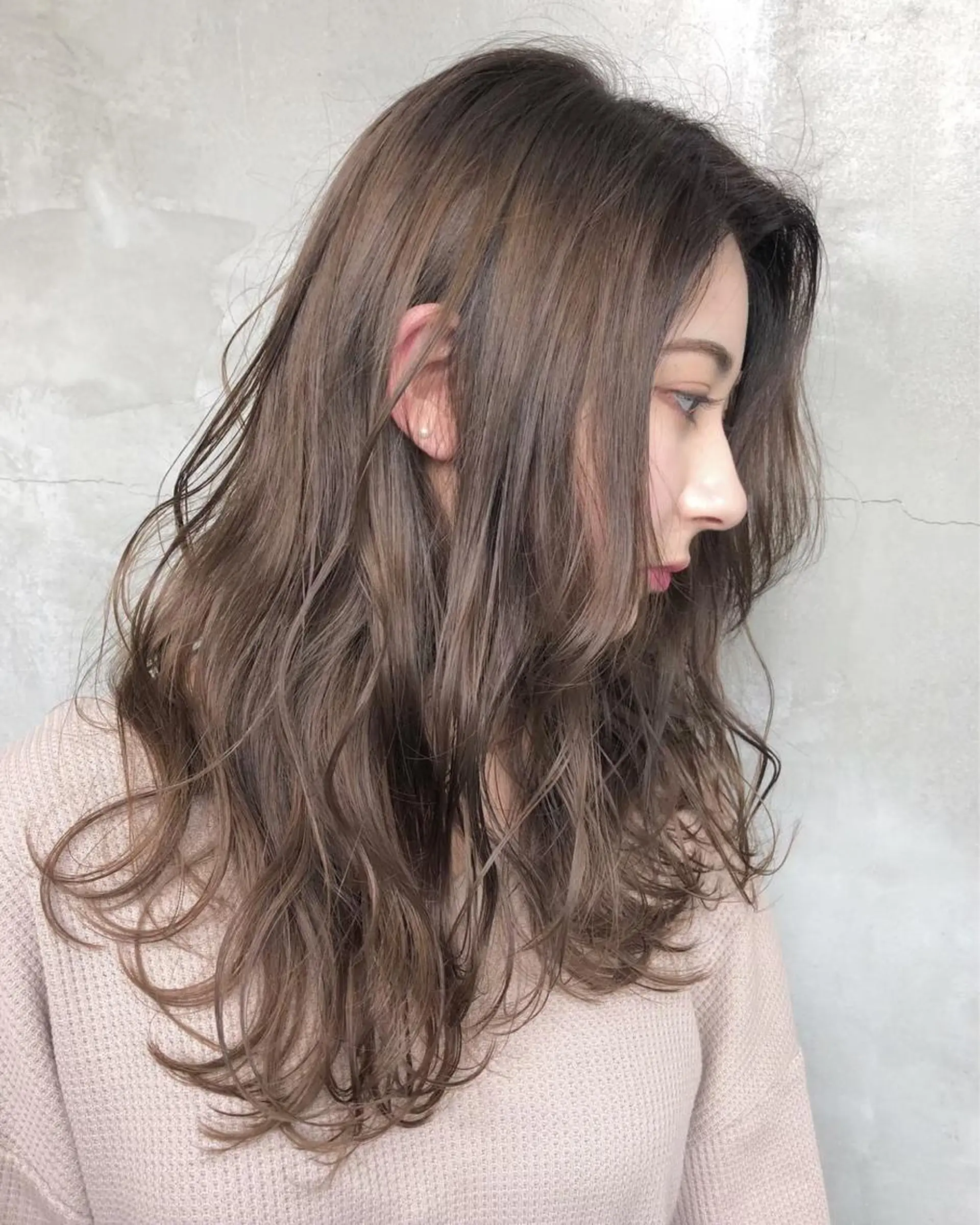 カラー ベージュカラー ミルクティーベージュ ブリーチダブルカラー 【koide】のヘアスタイル