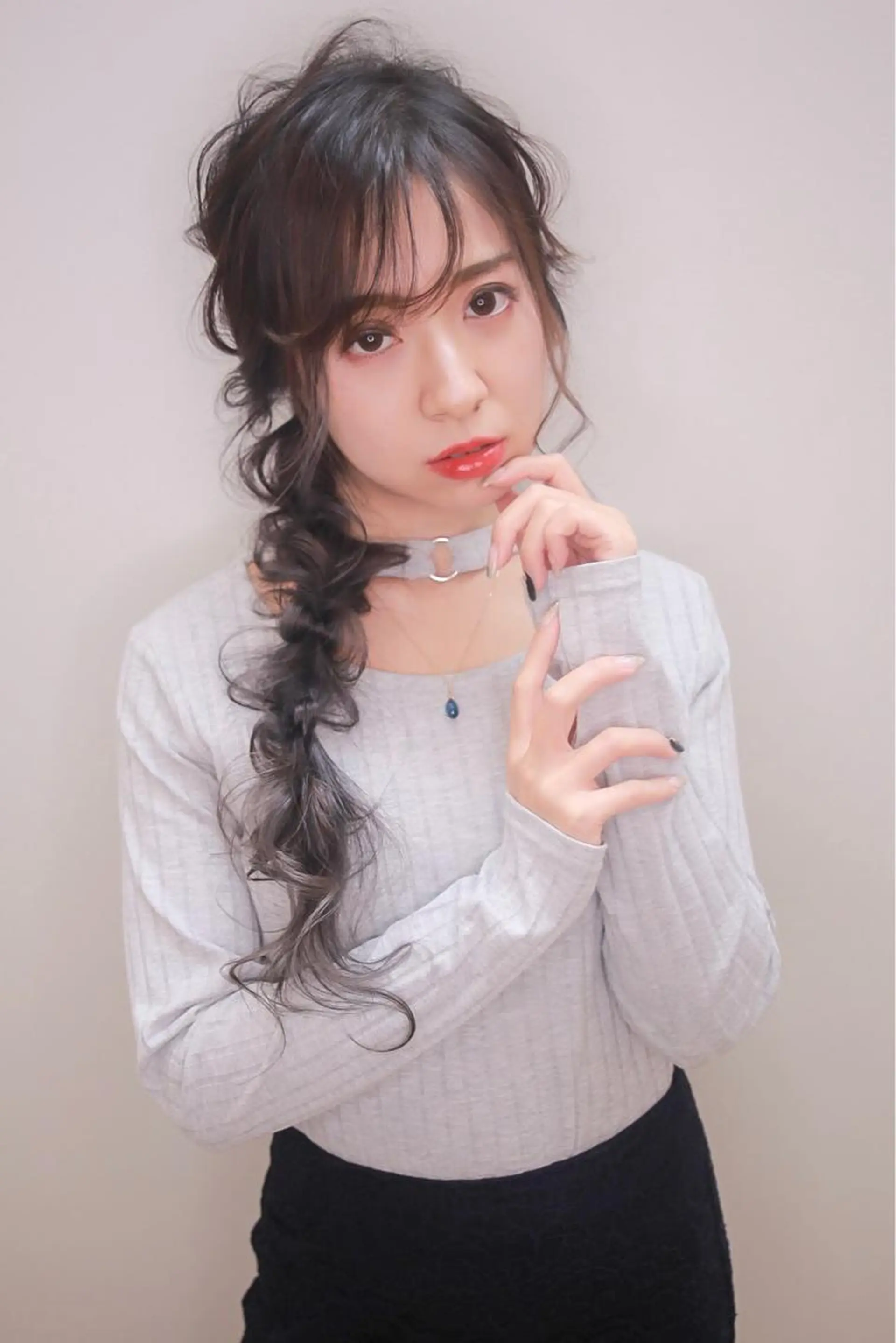 ロング カラー ヘアアレンジ 伊藤 裕貴のヘアスタイル