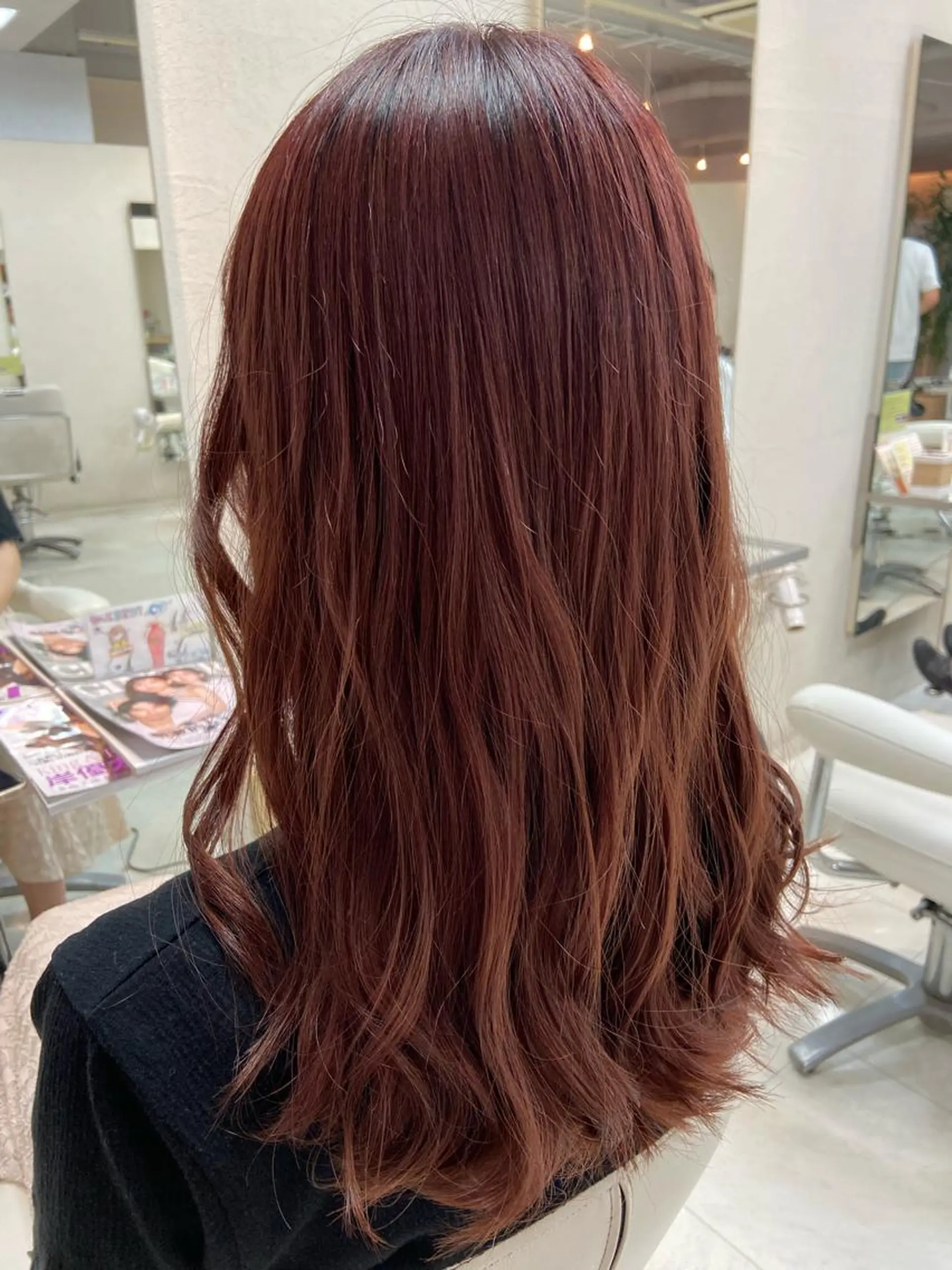 ロング 菊地 美憂のヘアスタイル