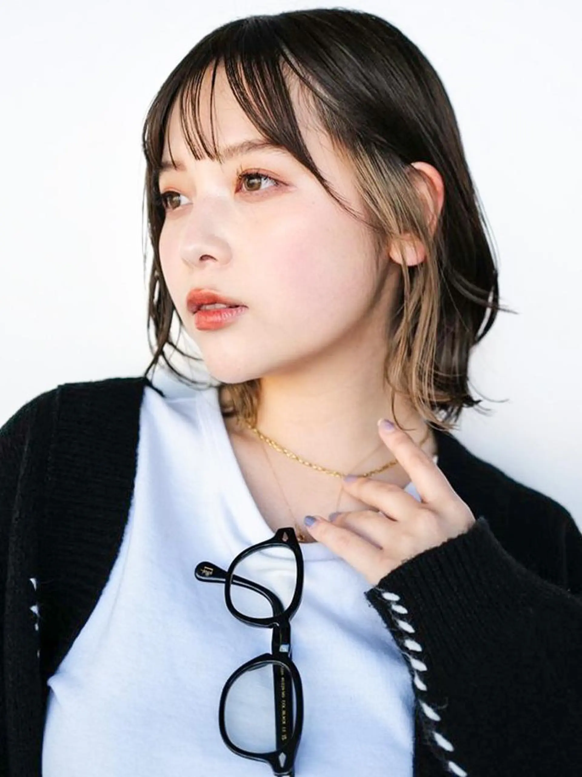 ミディアム カラー ヘアアレンジ cecil hair 難波店所属・髪質改善透明感カラー /SHOGO☀️のヘアスタイル